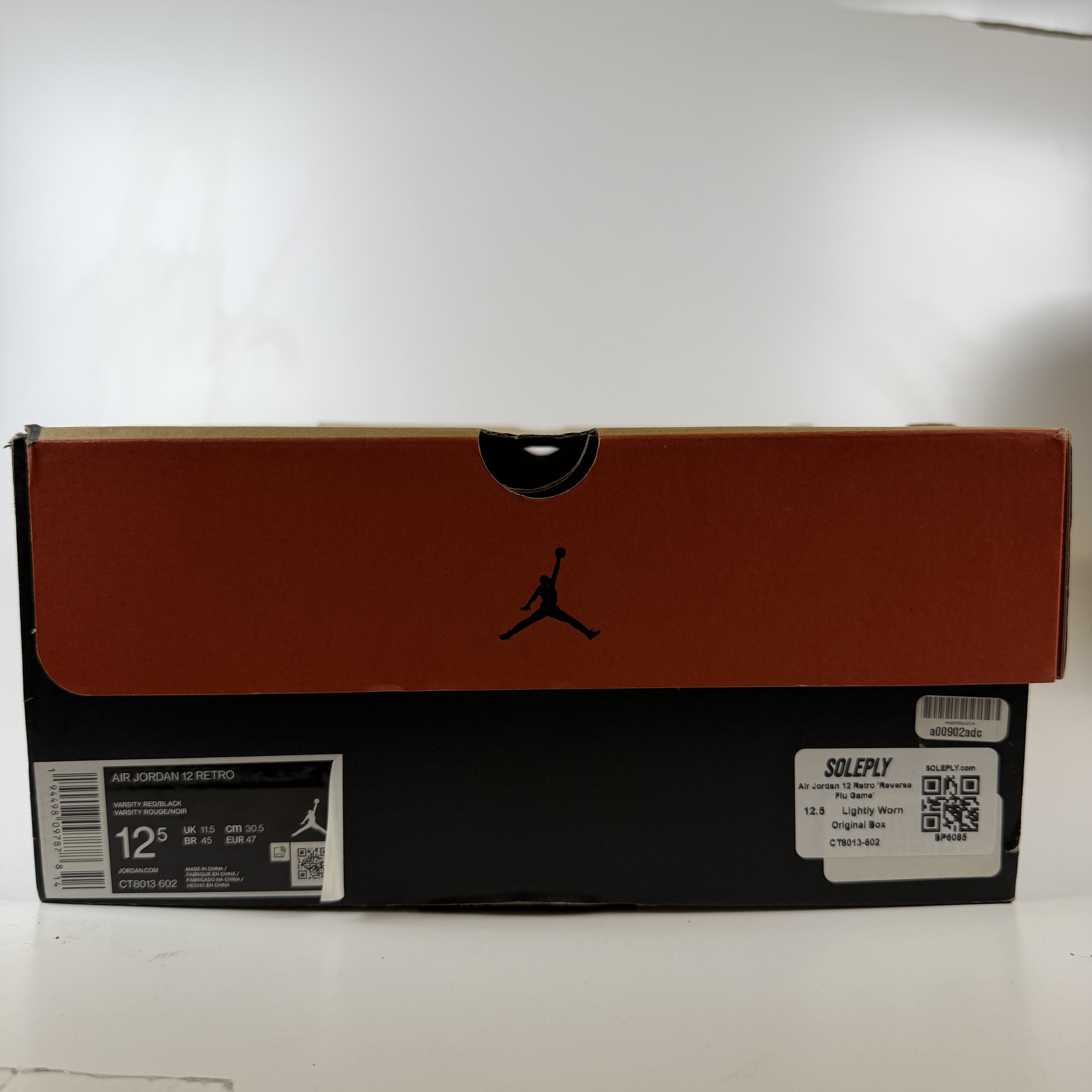 SP6085 Air Jordan 12 Retro 'Reverse Flu Game'