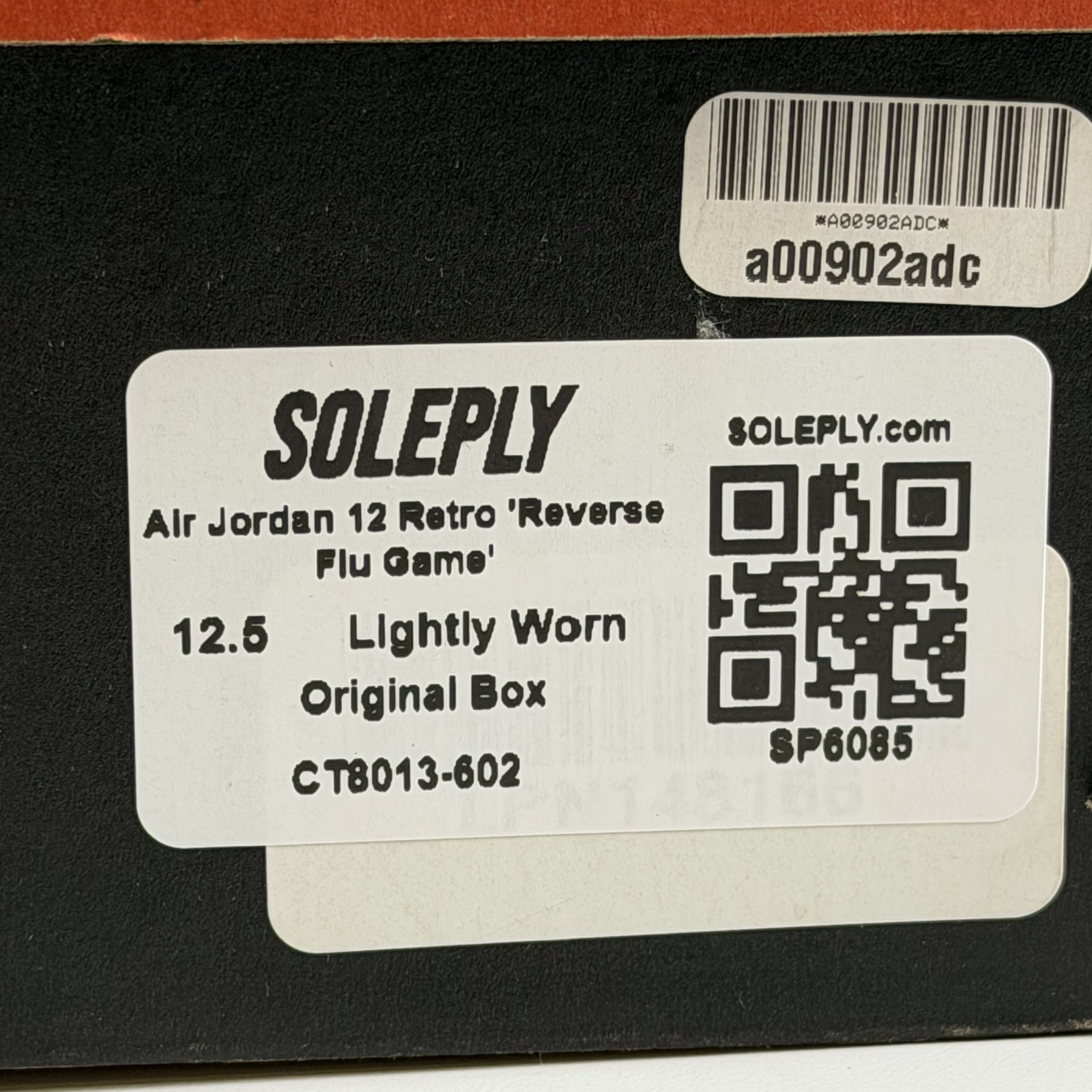 SP6085 Air Jordan 12 Retro 'Reverse Flu Game'