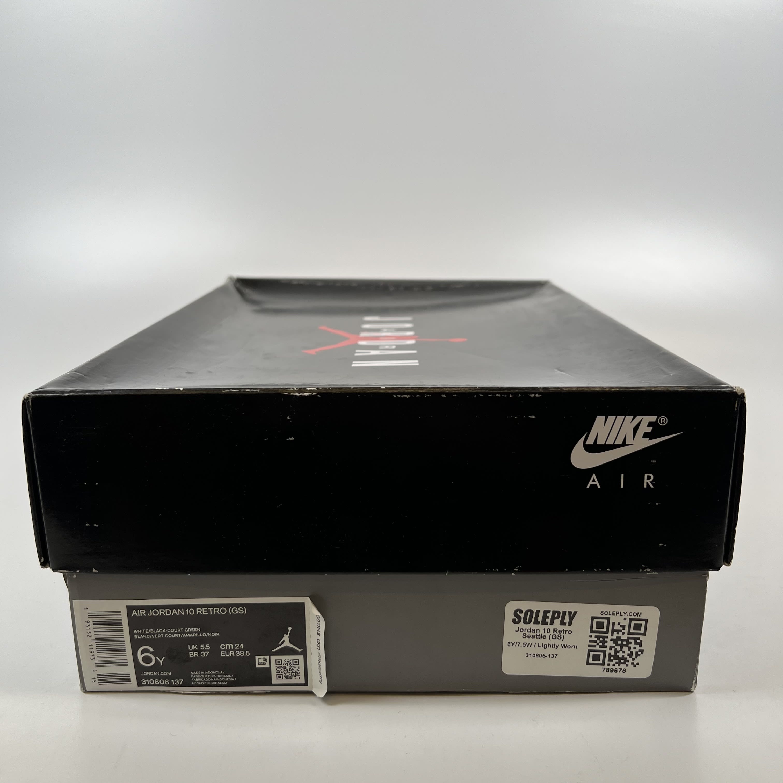 789878 Jordan 10 Retro Seattle (GS)