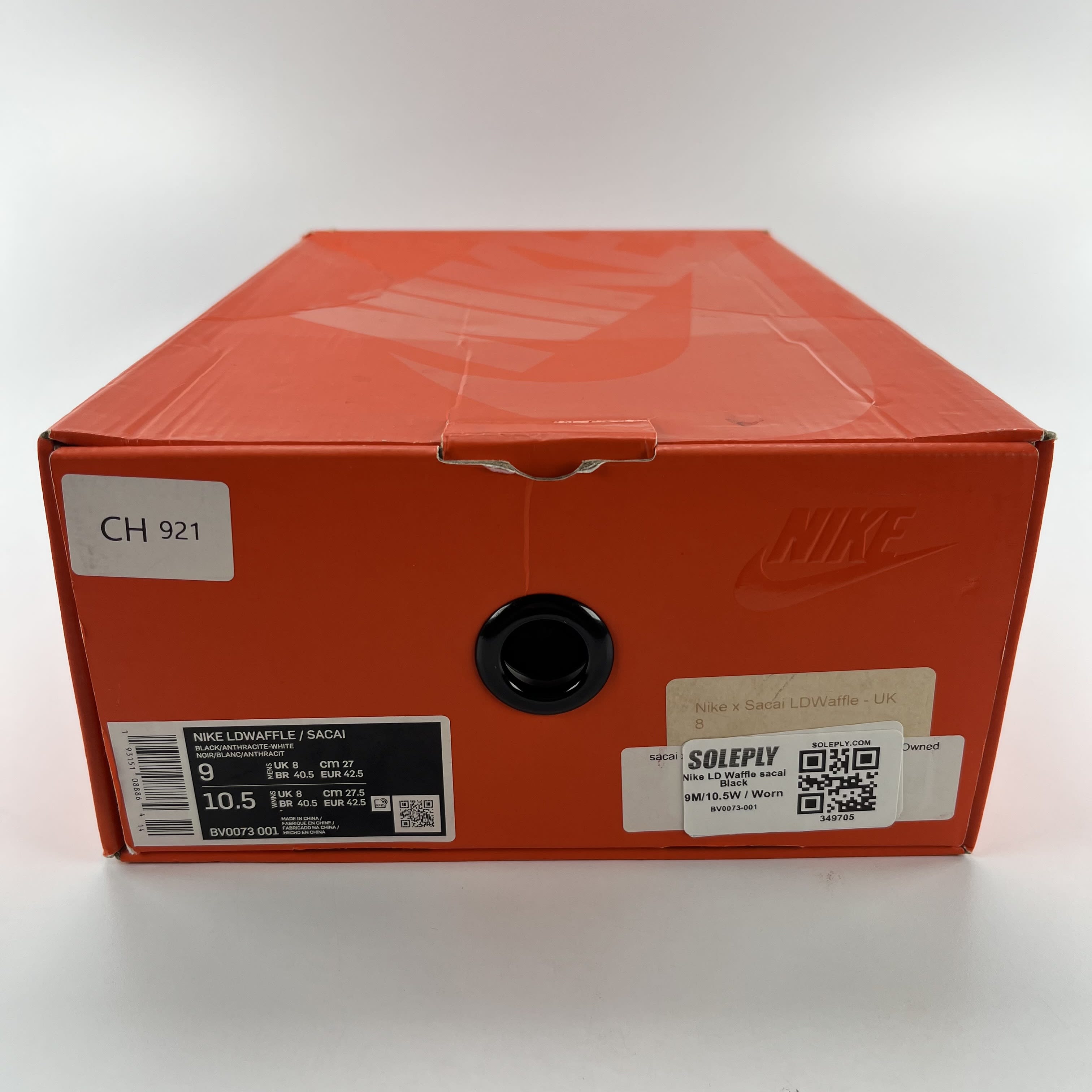 349705 Nike LD Waffle sacai Black