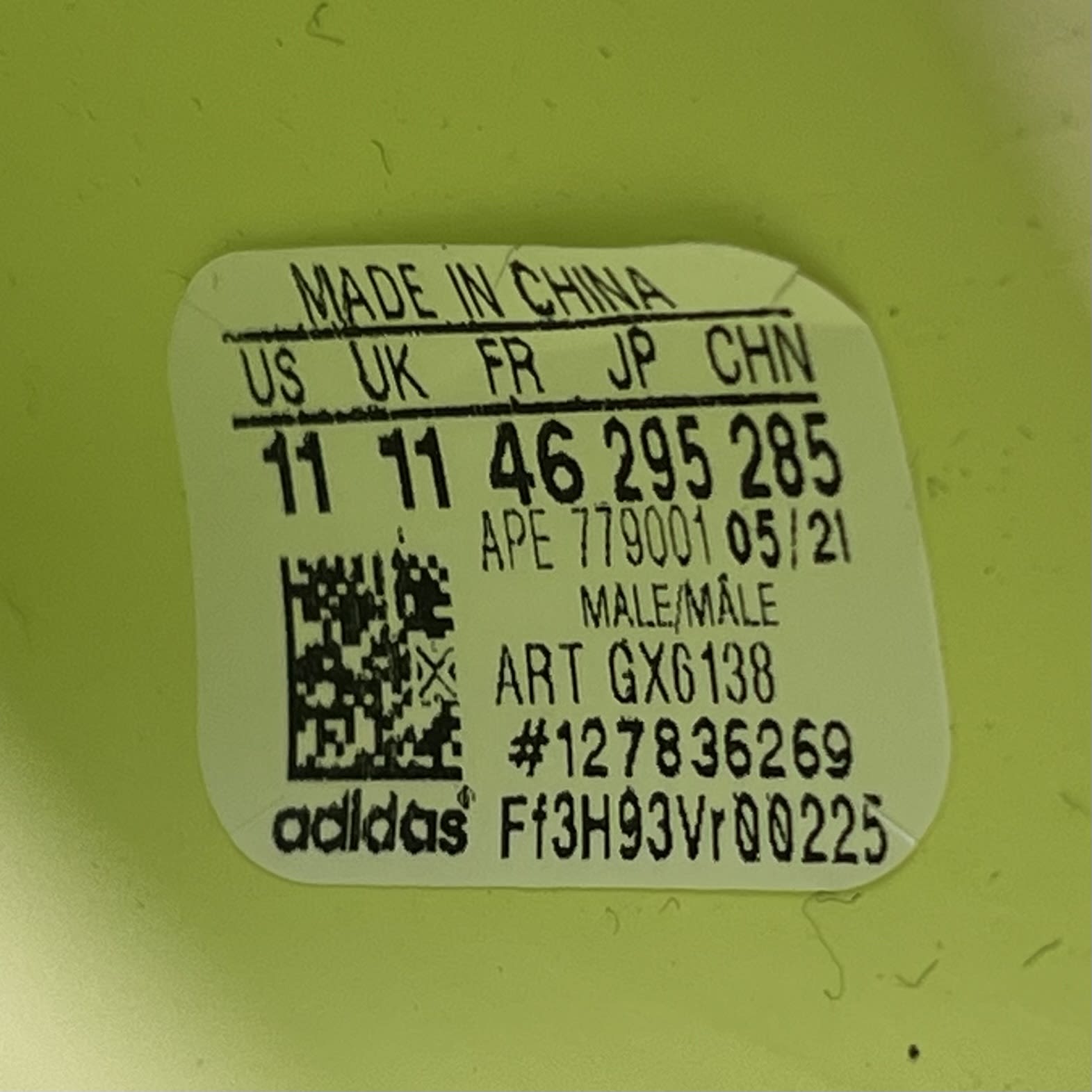 323335 adidas Yeezy Slide Glow Green