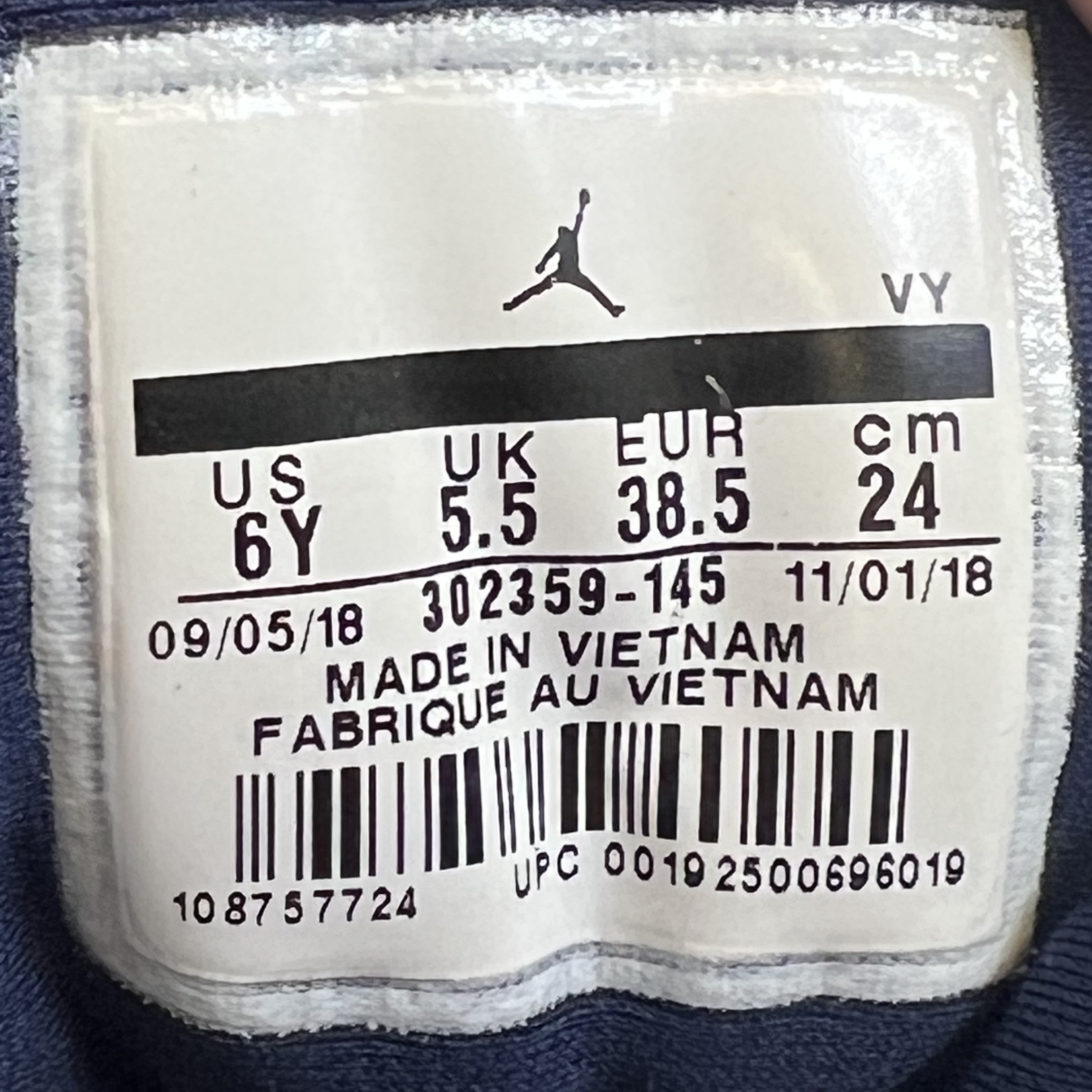 713048 Jordan 9 Retro Pearl Blue (GS)
