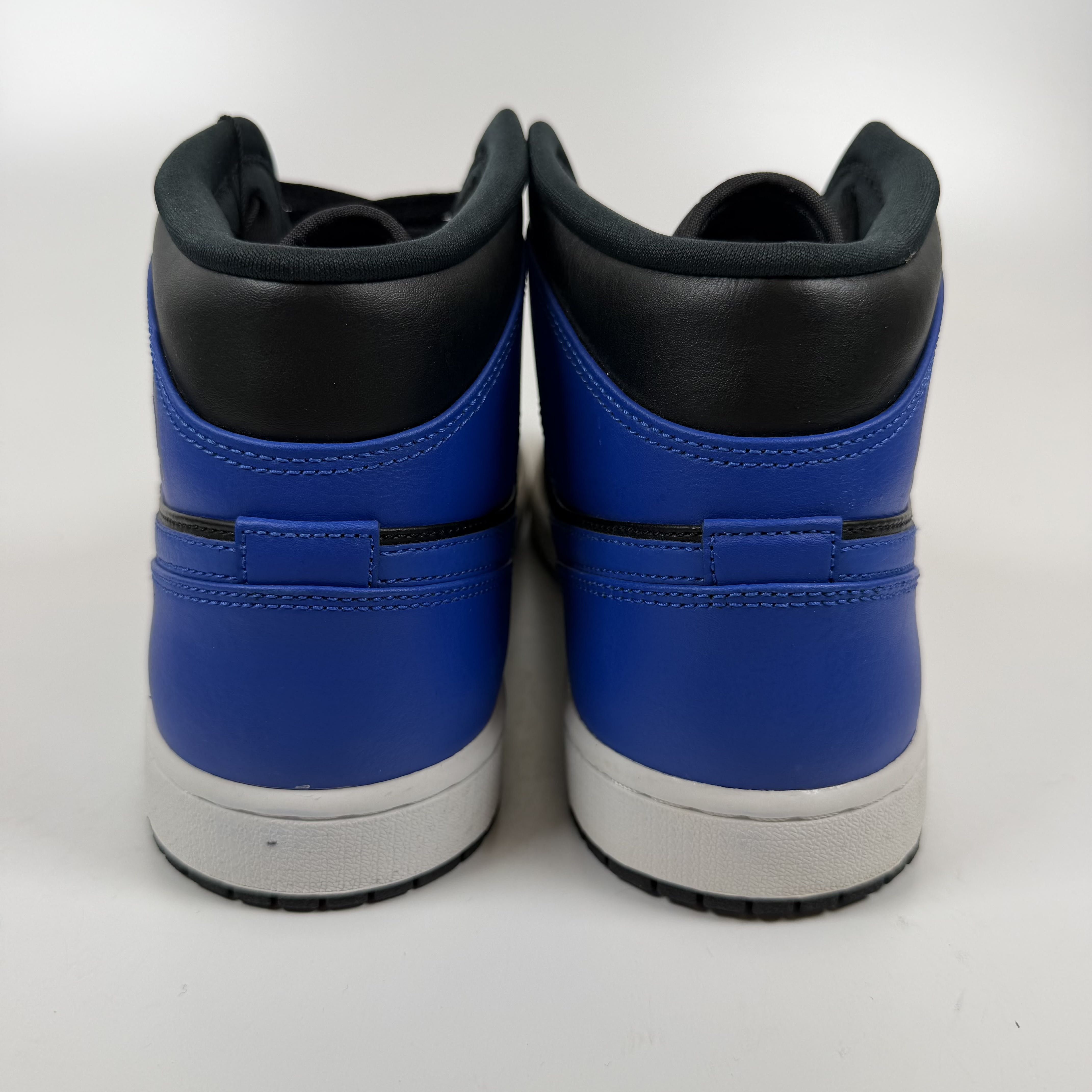 SP8931 Jordan 1 Mid Hyper Royal Tumbled Leather