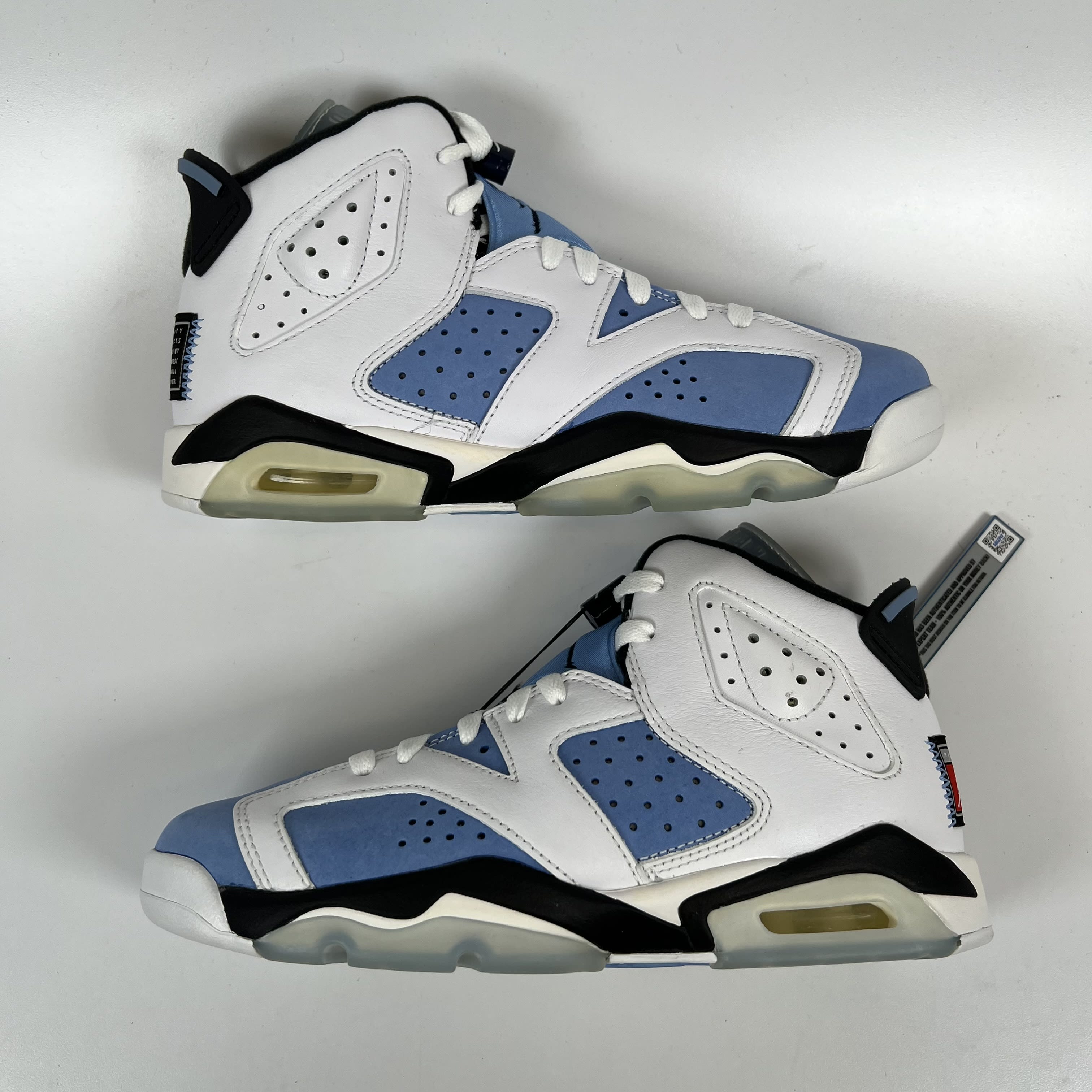587639 Air Jordan 6 Retro GS 'UNC Home'