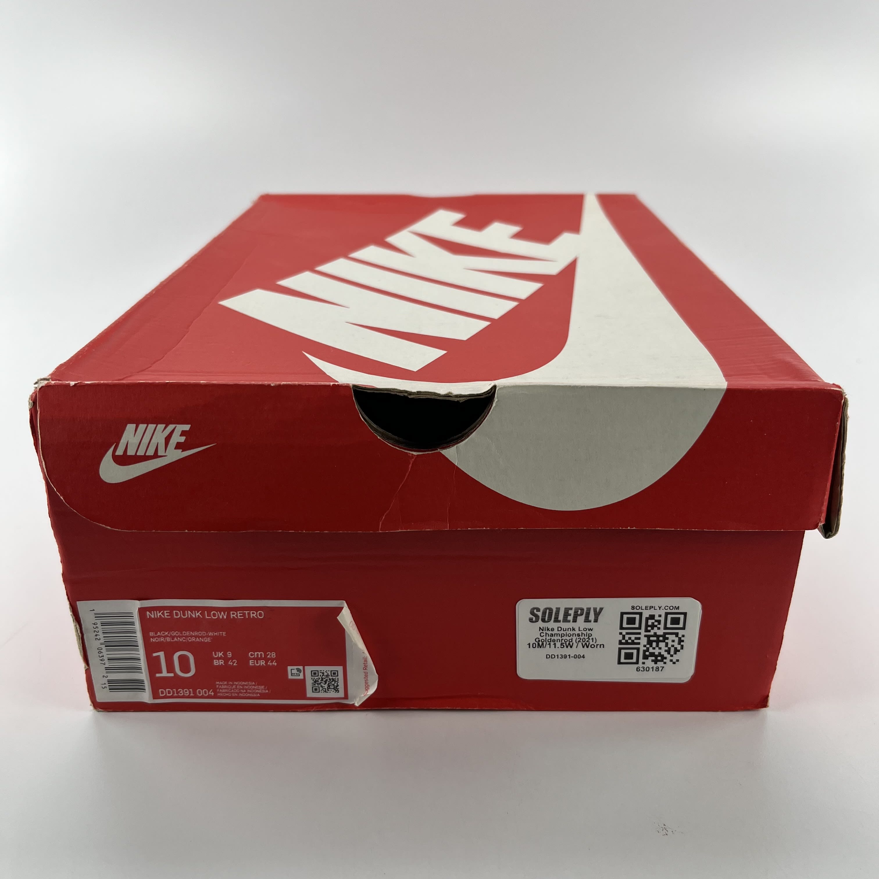 630187 Nike Dunk Low Championship Goldenrod (2021)