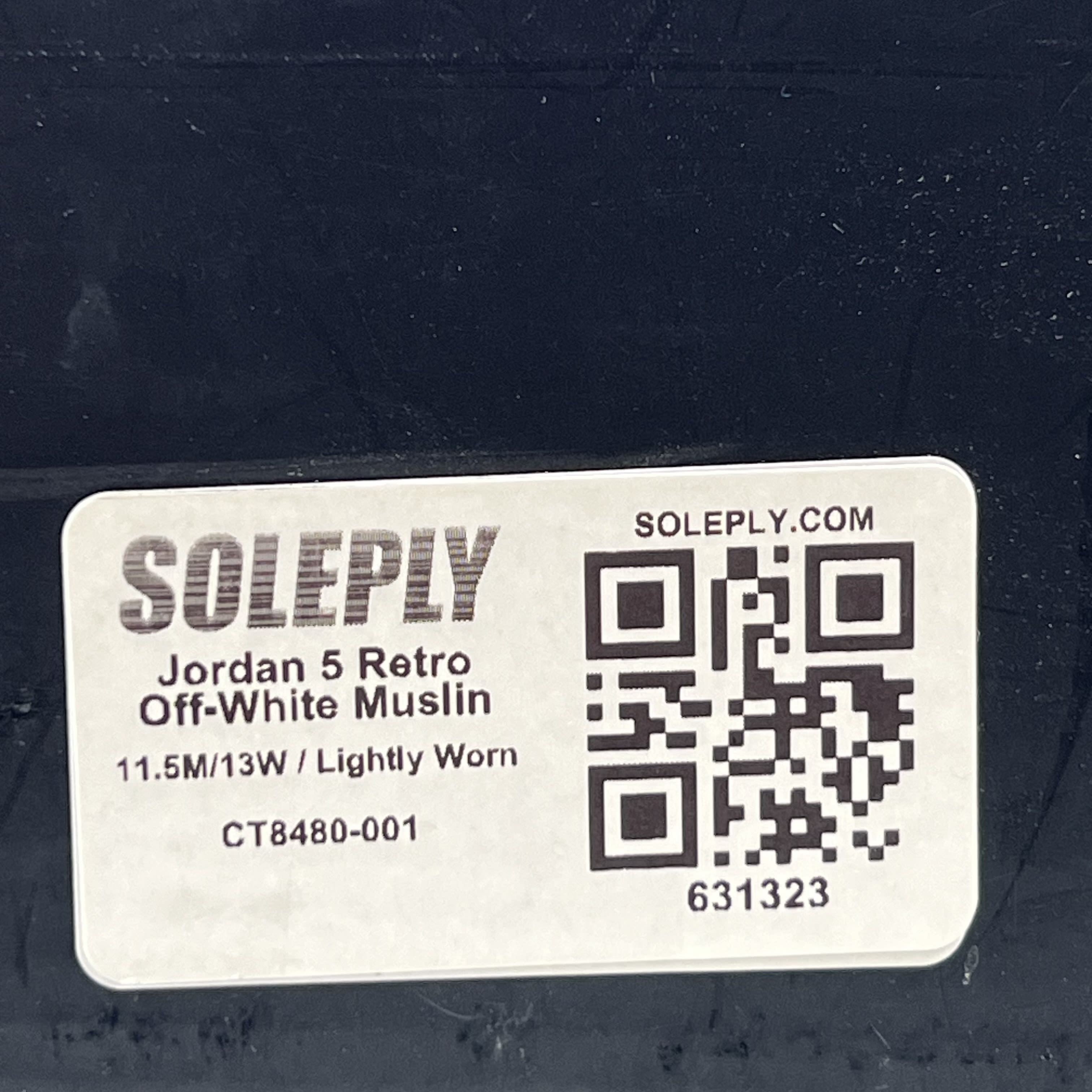 631323 Jordan 5 Retro Off-White Muslin