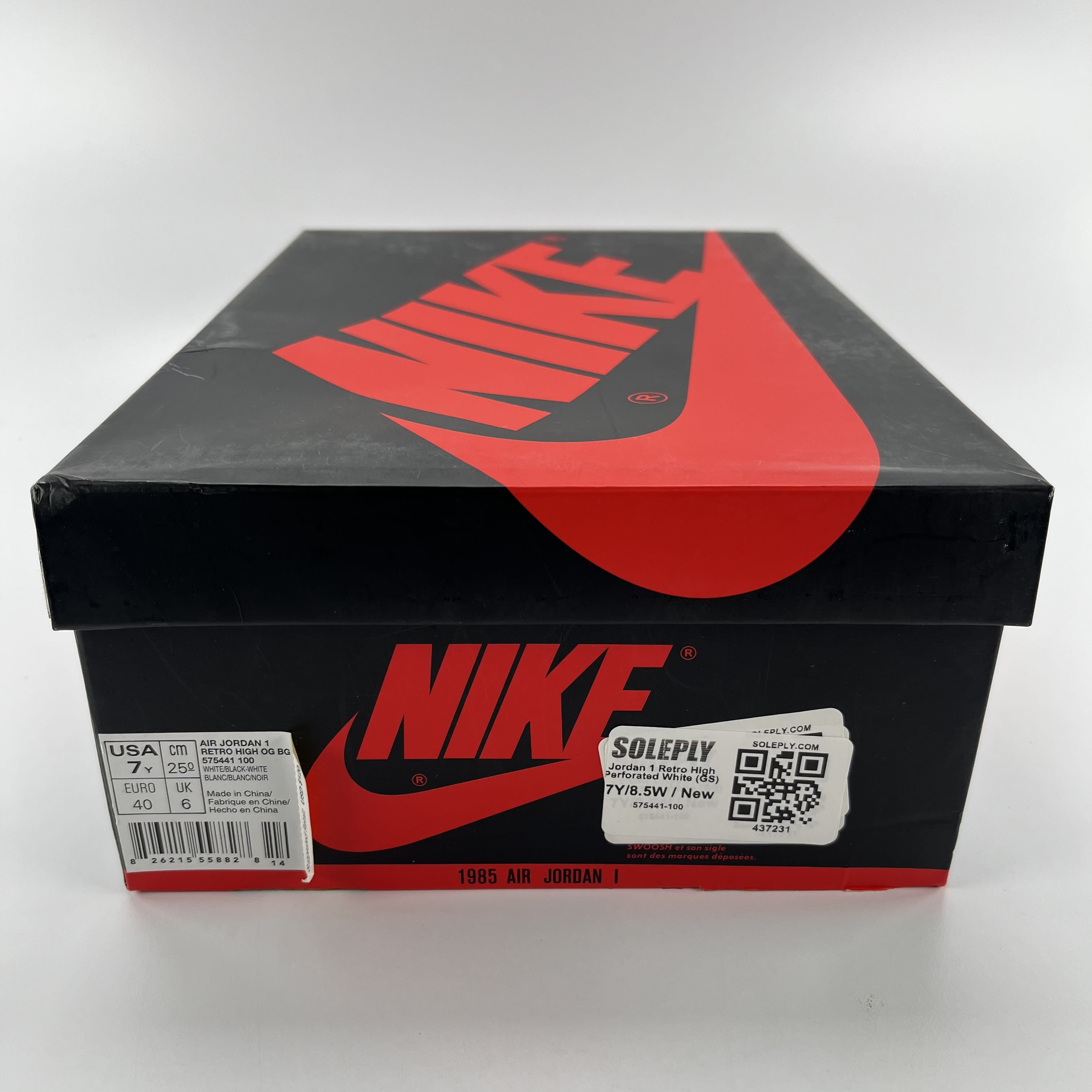 437231 Jordan 1 Retro High Perforated White (GS)