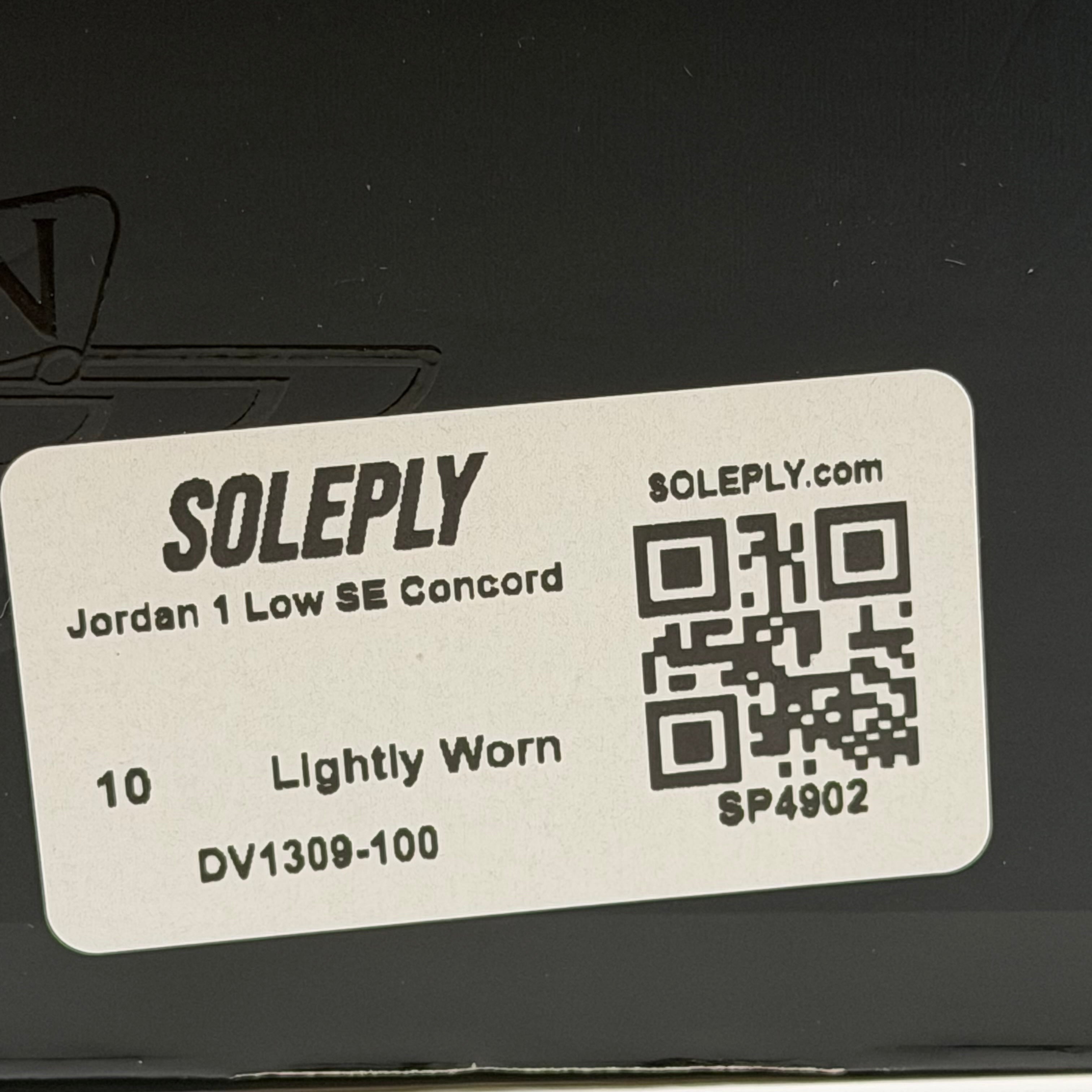 SP4902 Jordan 1 Low SE Concord