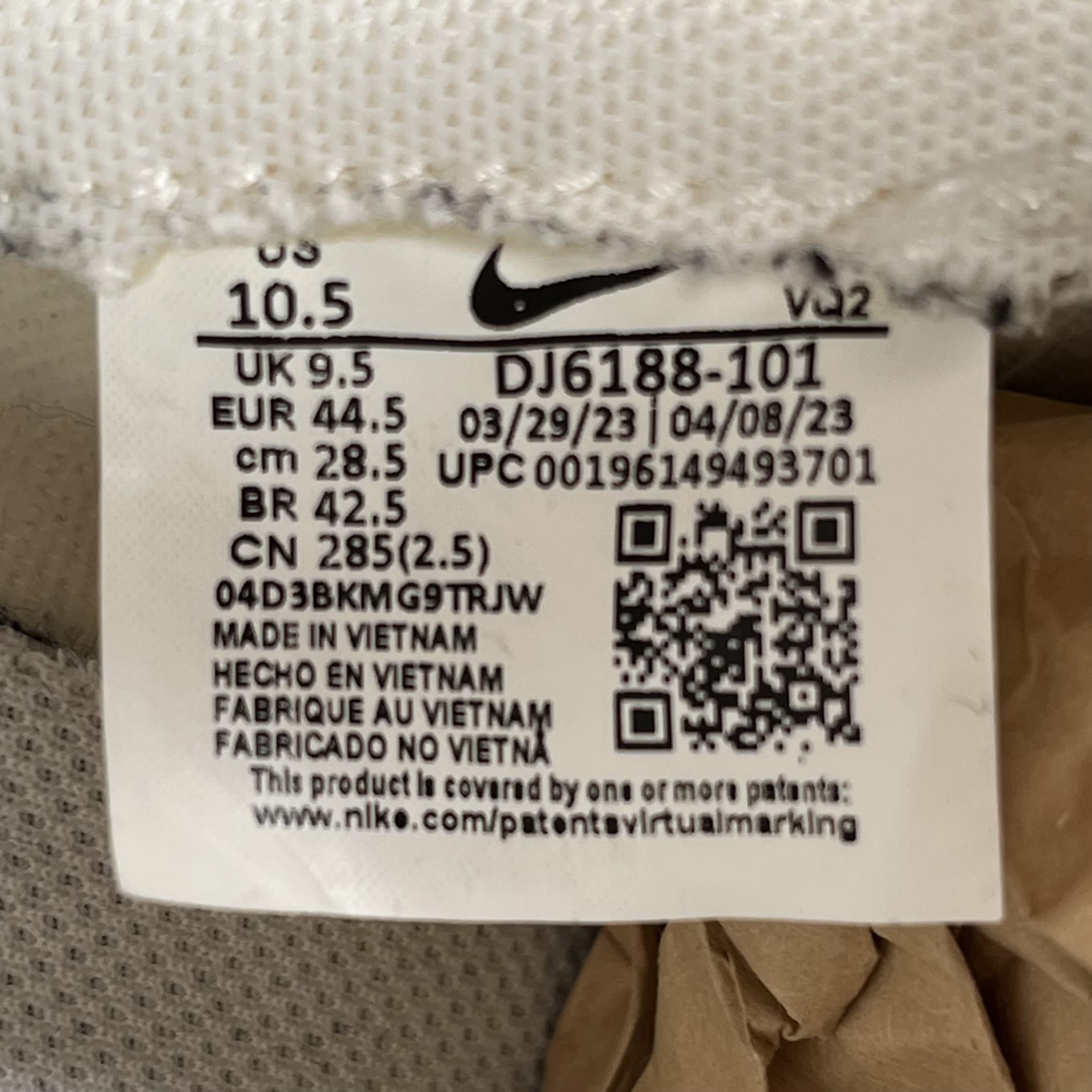 440121 Nike Dunk Low Reverse Panda