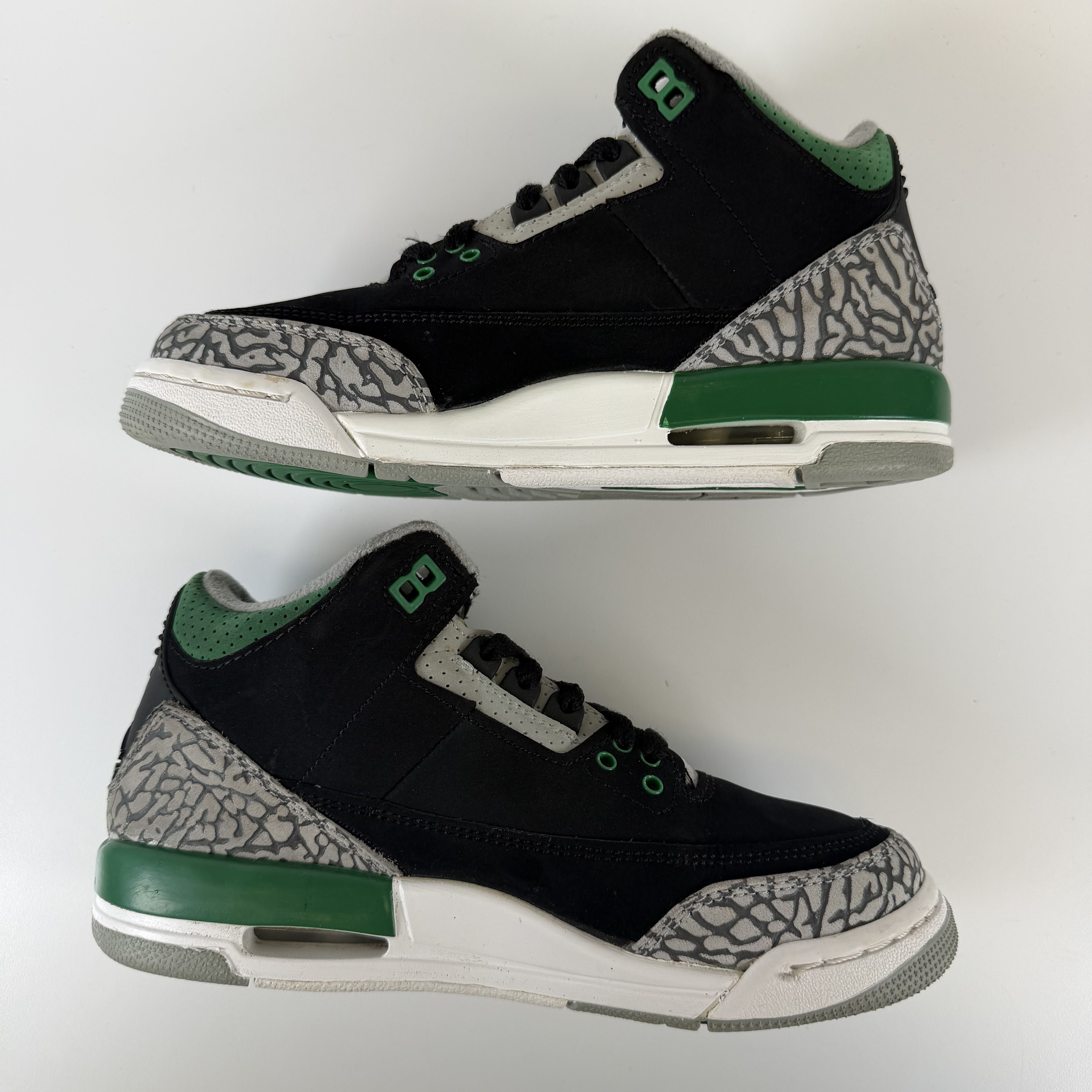SP6333 Air Jordan 3 Retro GS 'Pine Green'
