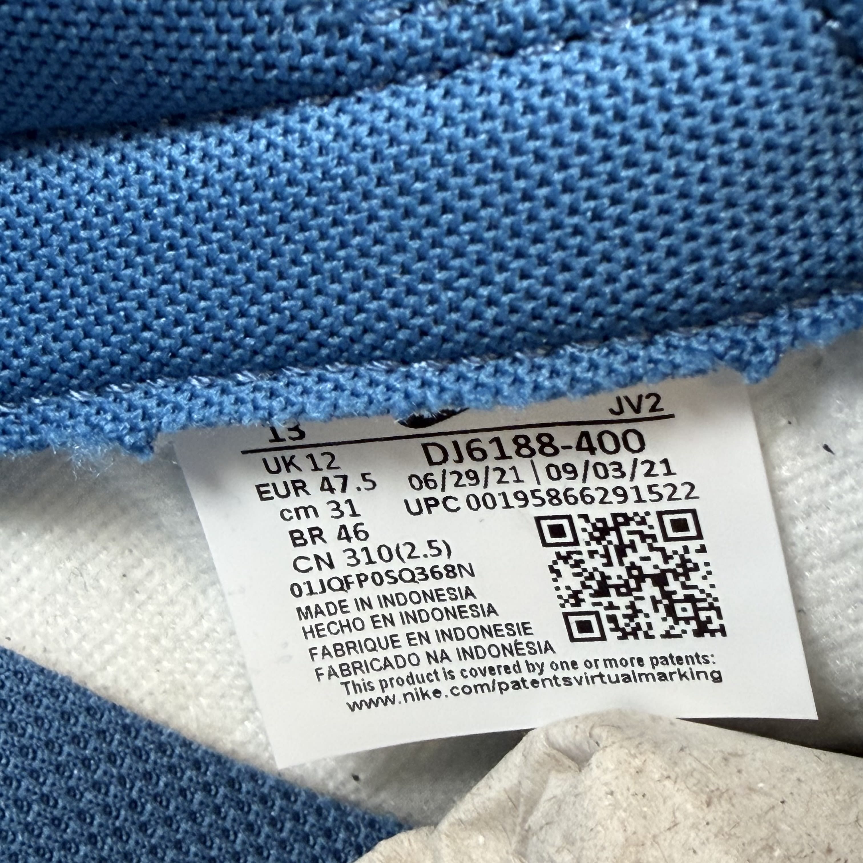 SP12053 Nike Dunk Low Dark Marina Blue