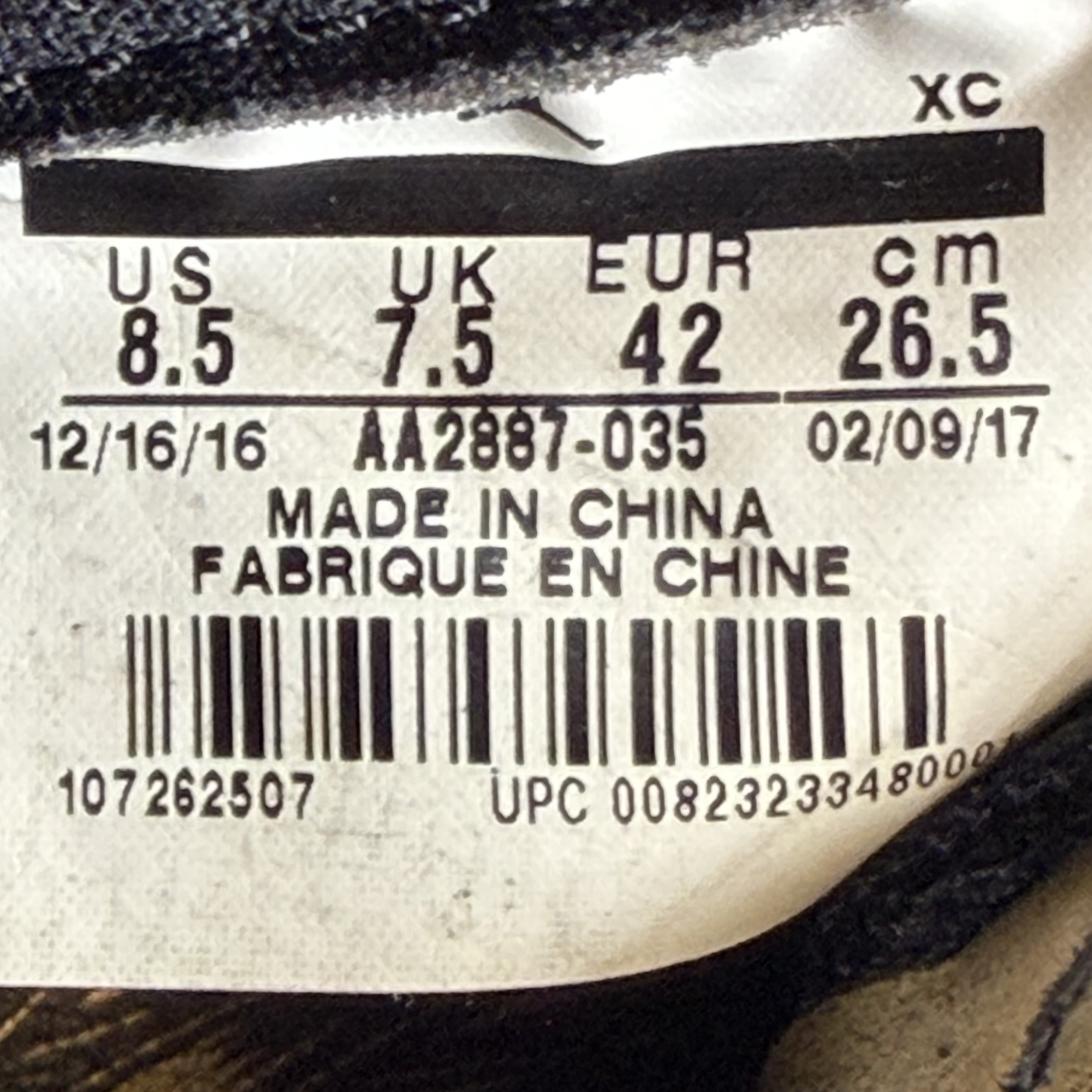 SP9285 Jordan 1 Retro High OG Wings