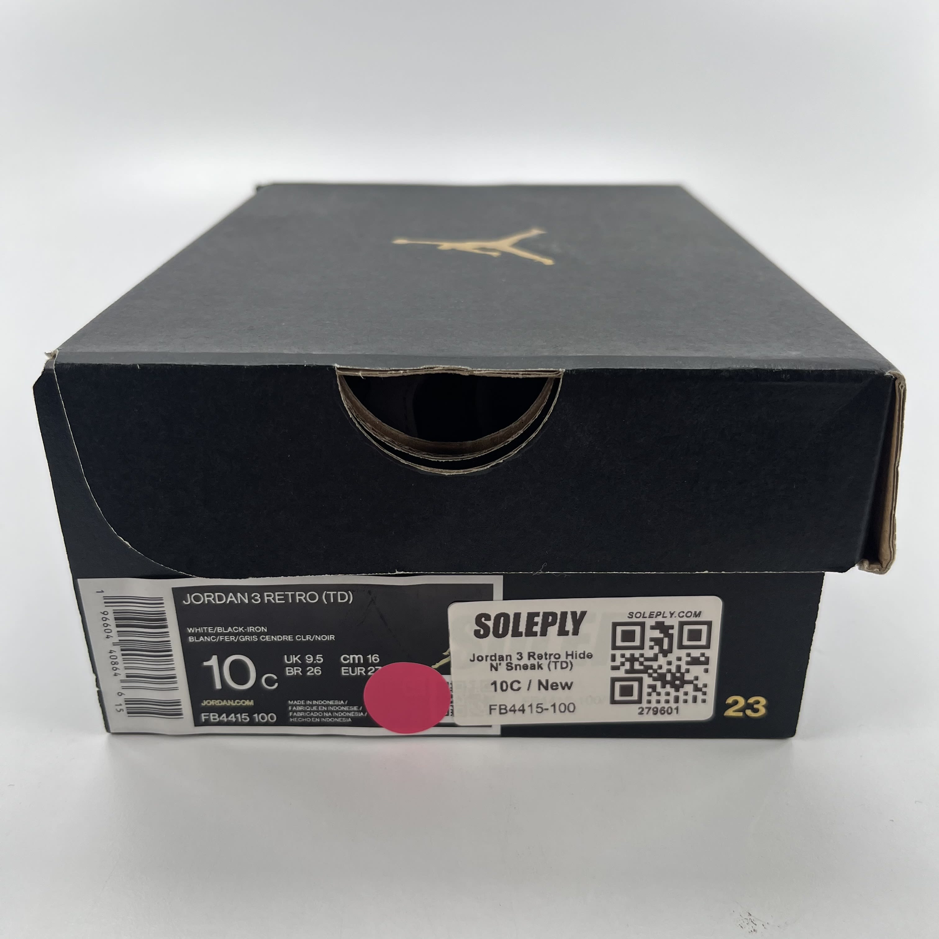279601 Jordan 3 Retro Hide N' Sneak (TD)