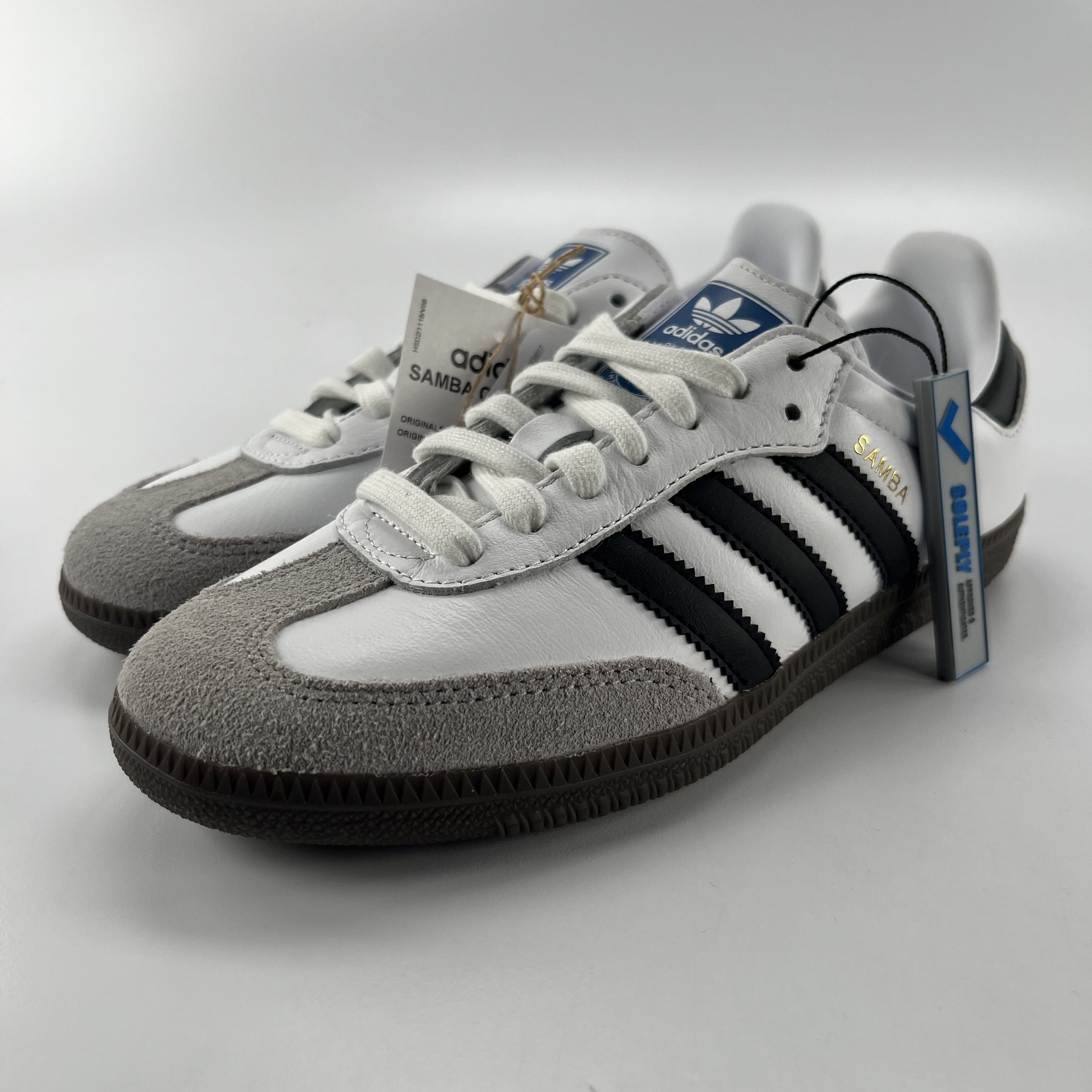 524794 adidas Samba OG Cloud White Core Black