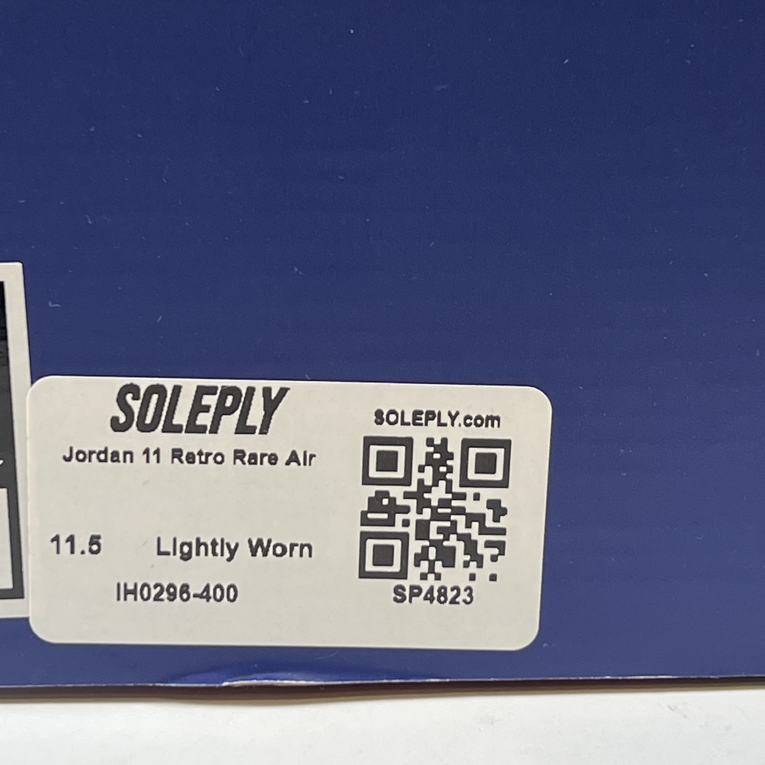 SP4823 Jordan 11 Retro Rare Air