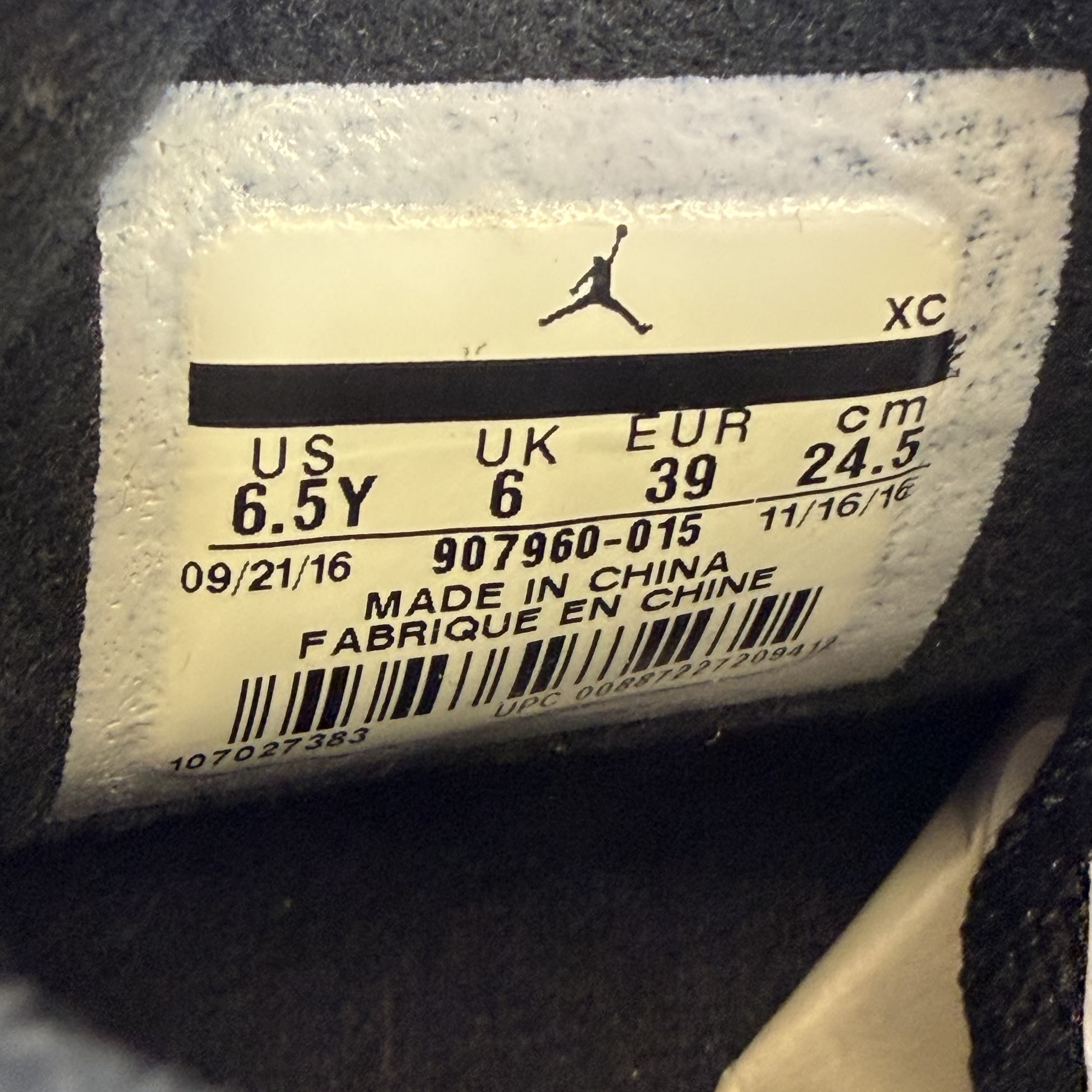 SP5661 Jordan 6 Retro All-Star Chameleon (2017) (GS)