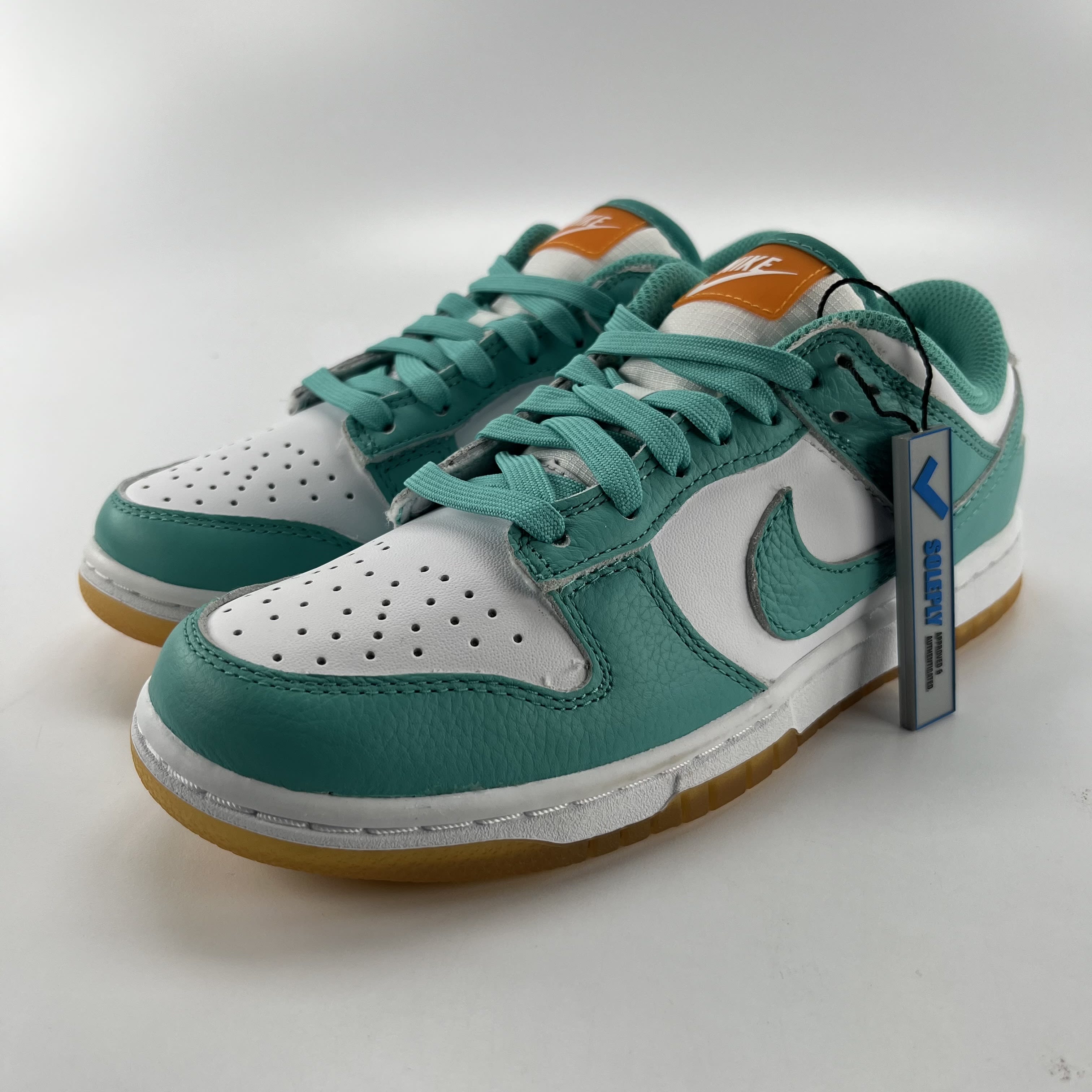 437314 Nike Dunk Low Teal Zeal (Women's)