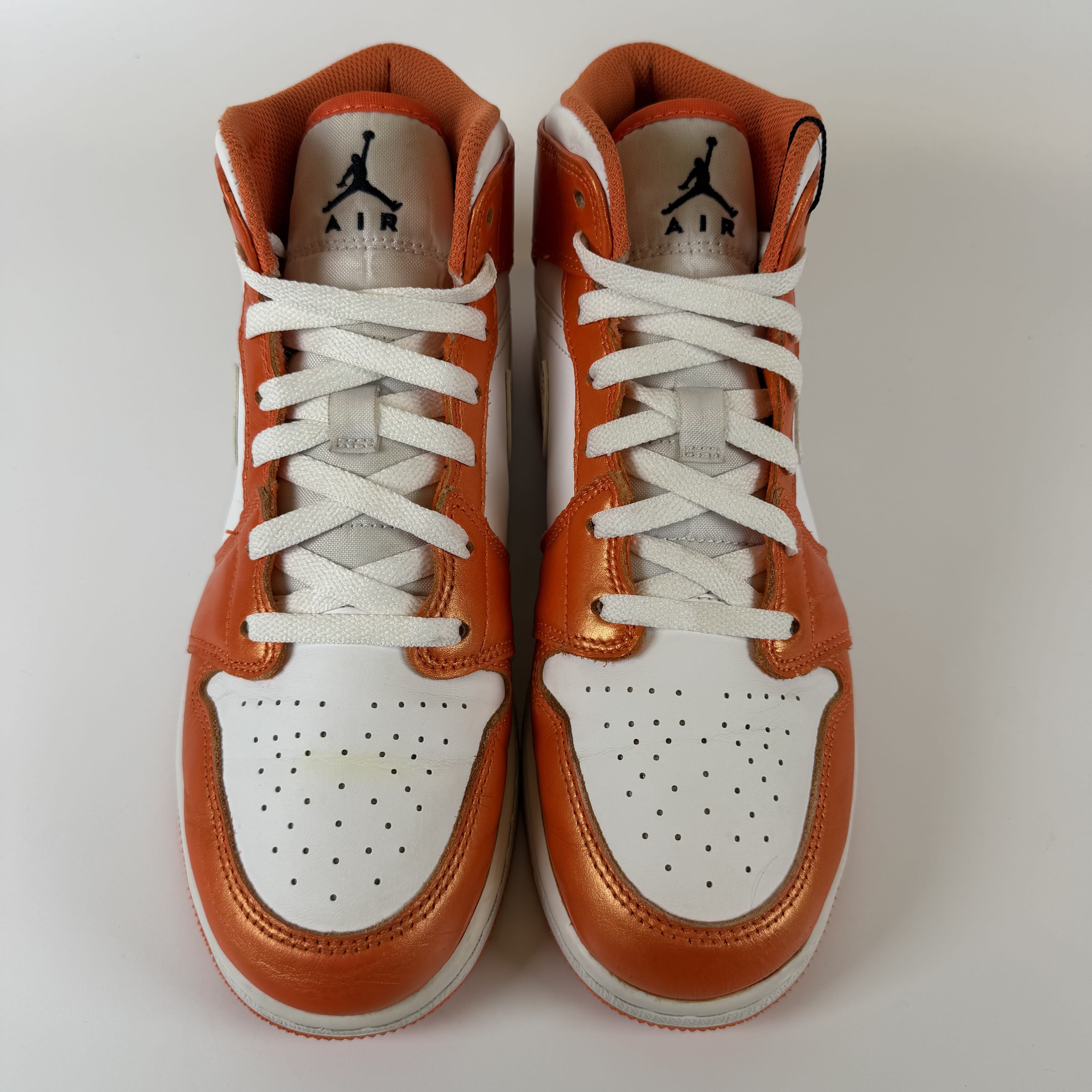 SP6078 Jordan 1 Mid Metallic Orange (GS)