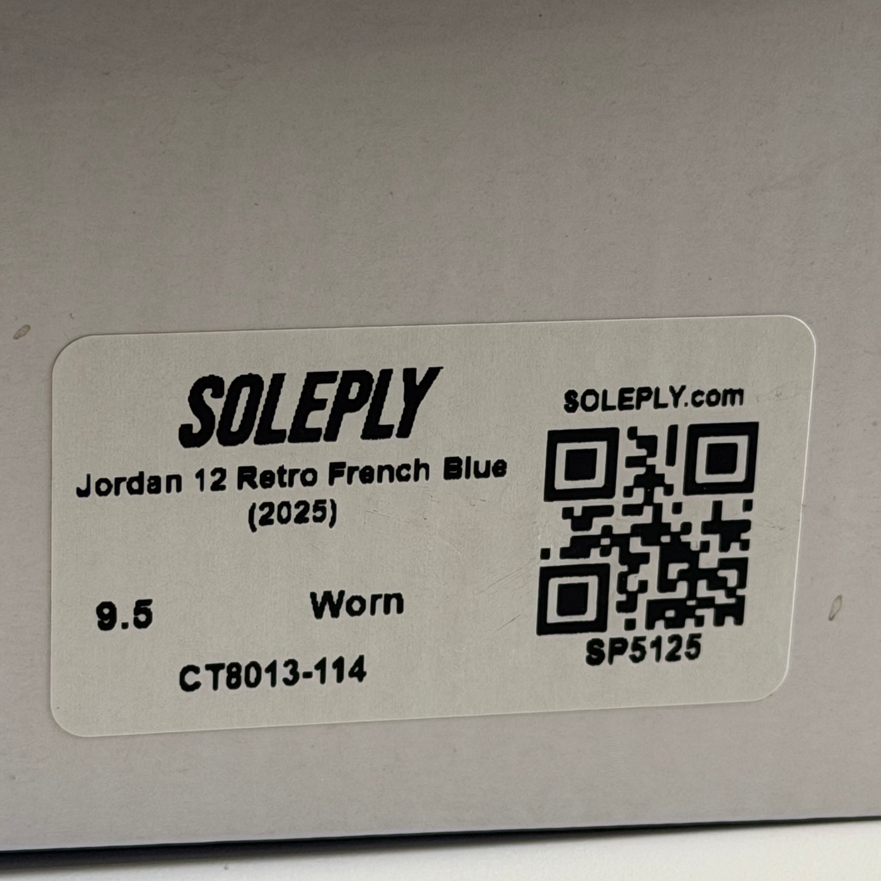SP5125 Jordan 12 Retro French Blue (2025)