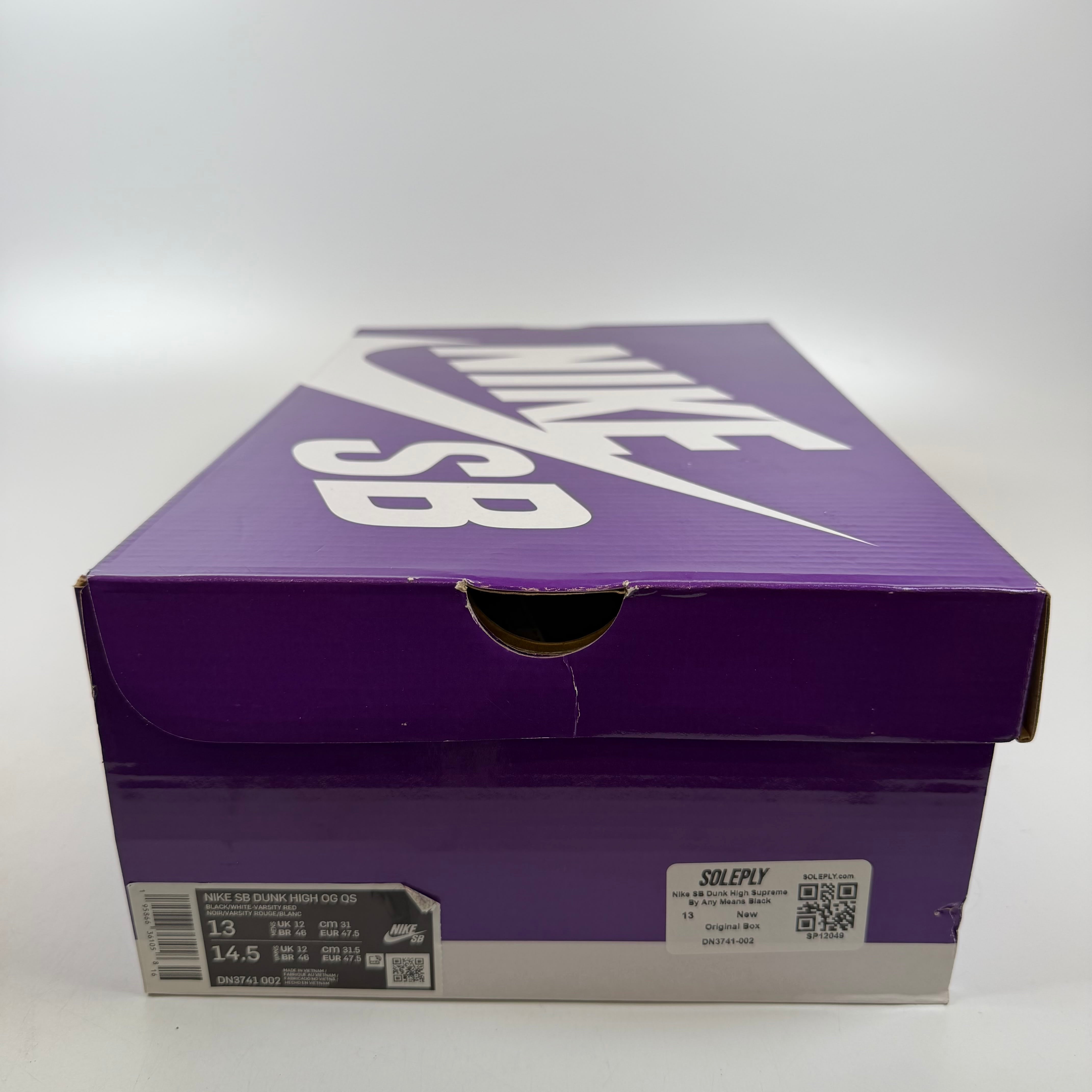 SP12049 Nike SB Dunk High Supreme By Any Means Black