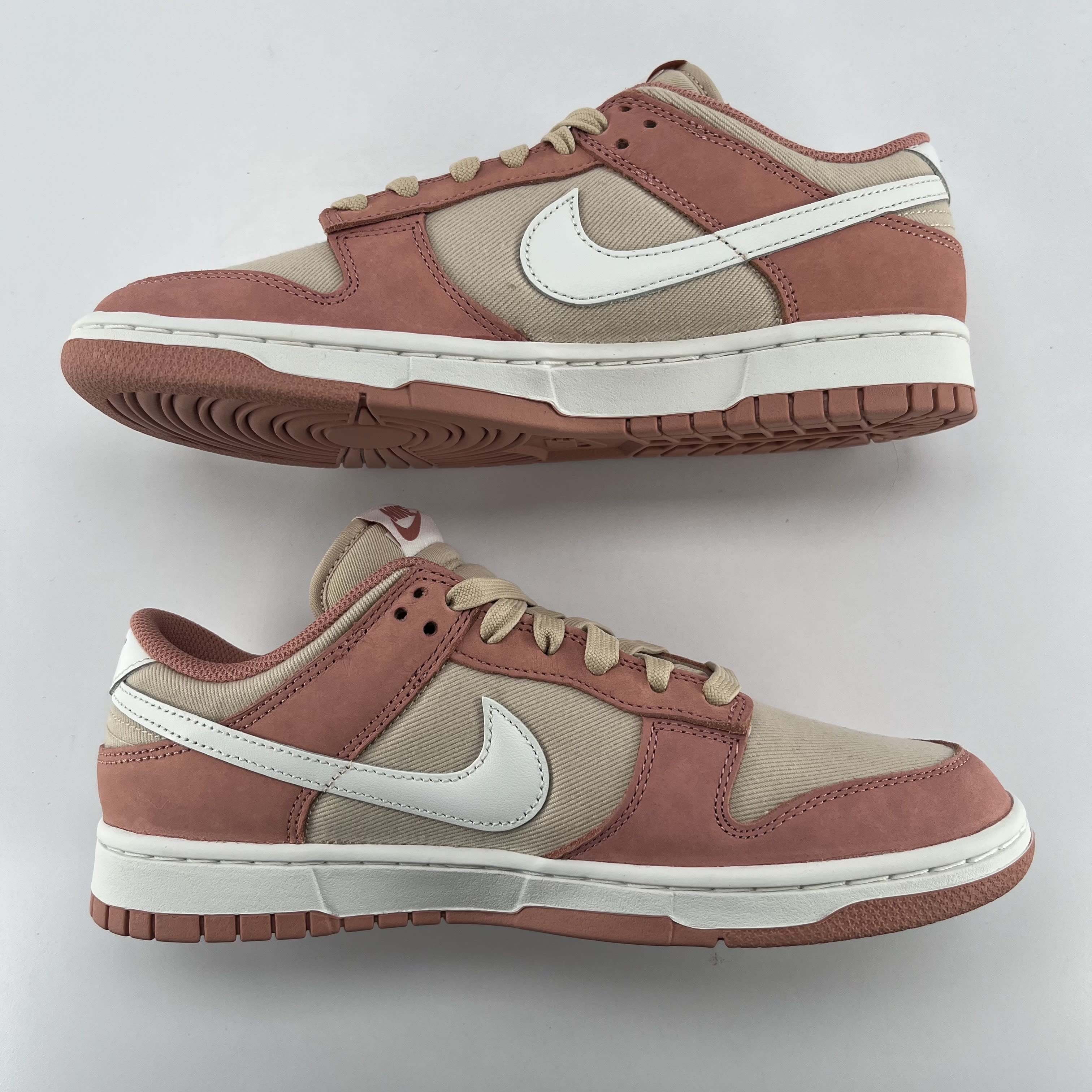 454248 Nike Dunk Low PRM Red Stardust