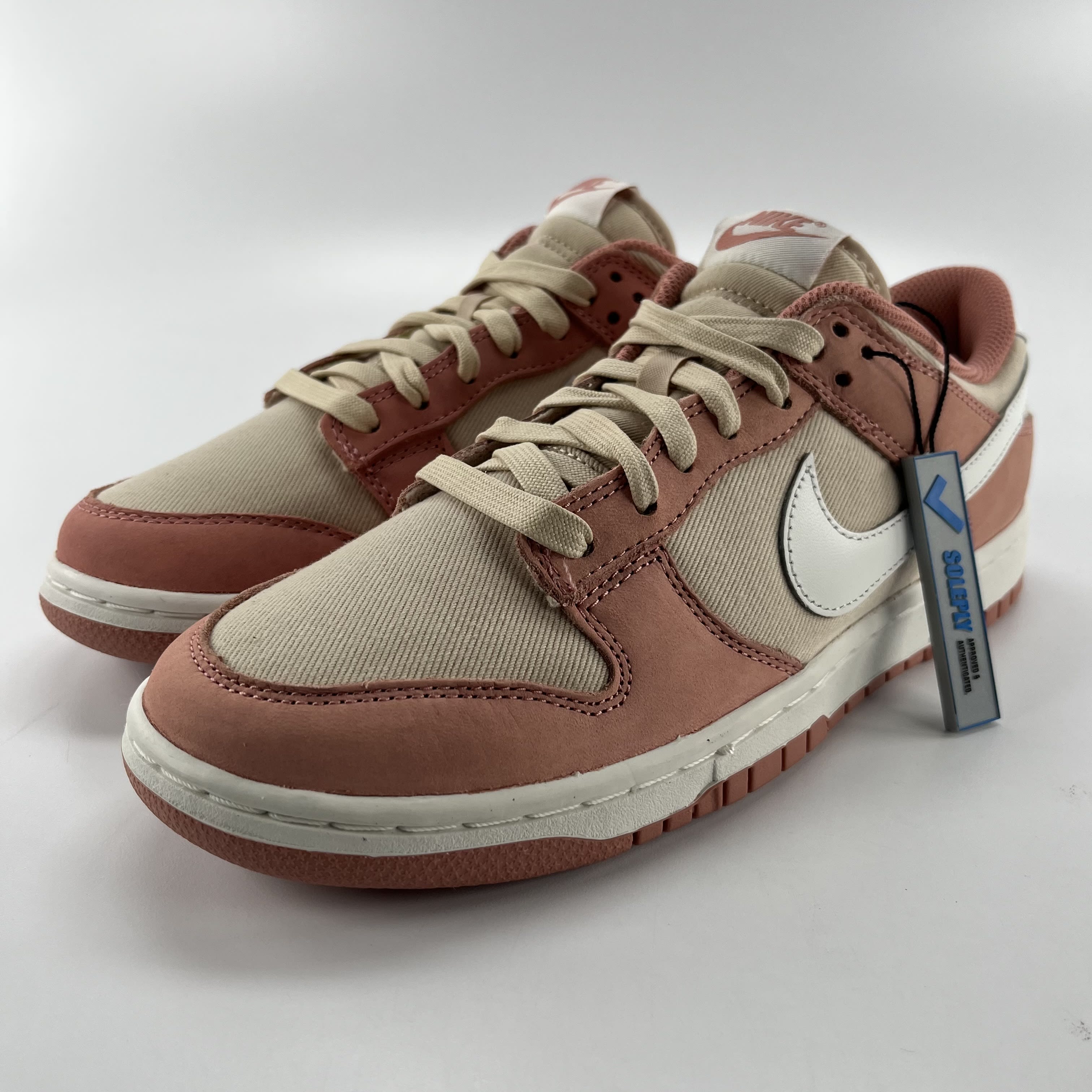 340488 Nike Dunk Low PRM Red Stardust