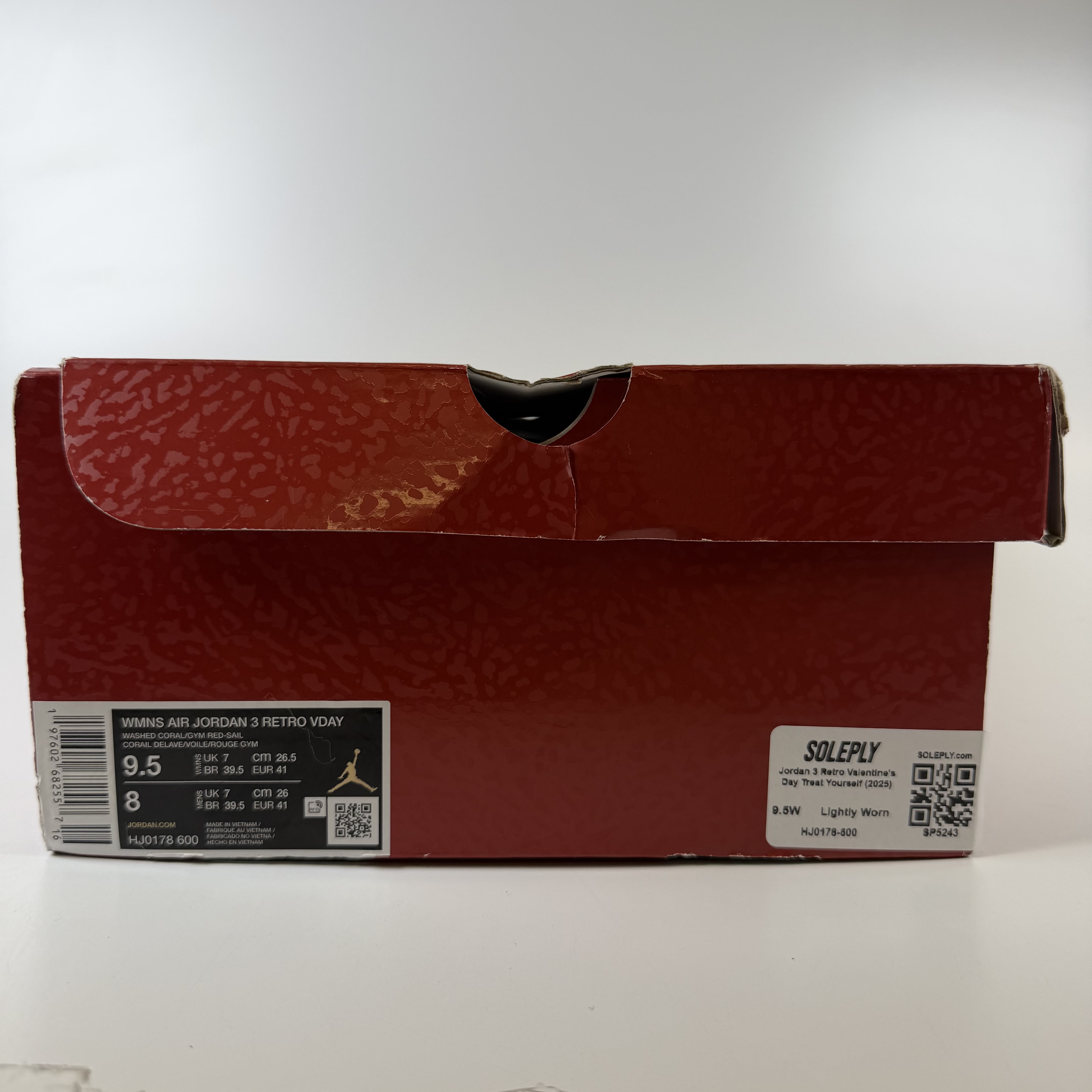 SP5243 Jordan 3 Retro Valentine's Day Treat Yourself (2025) (Women's)