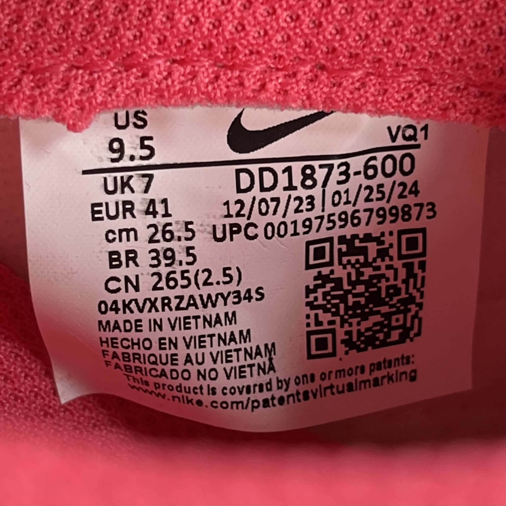 260425 Nike Dunk Low Next Nature Aster Pink (Women's)