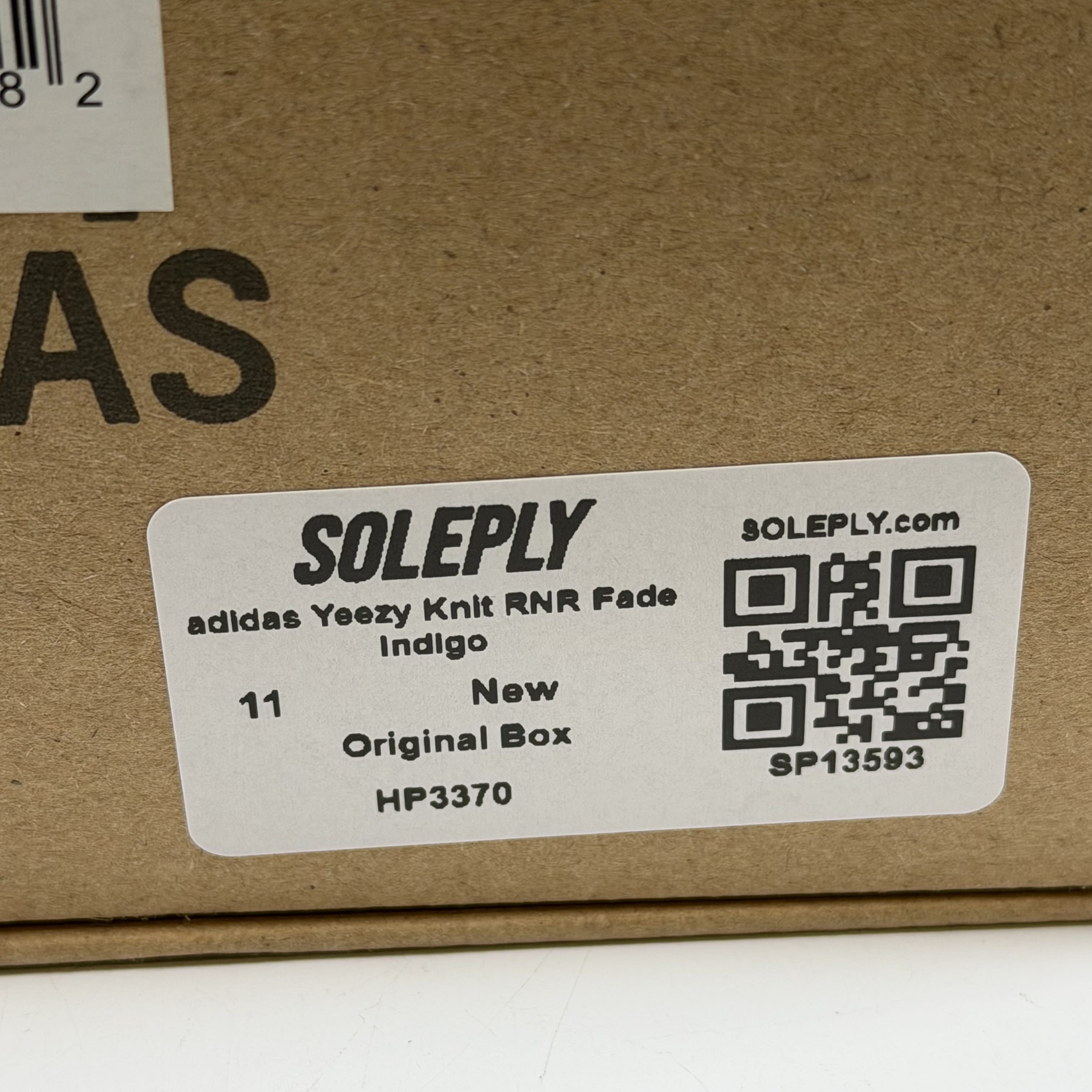 SP13593 adidas Yeezy Knit RNR Fade Indigo