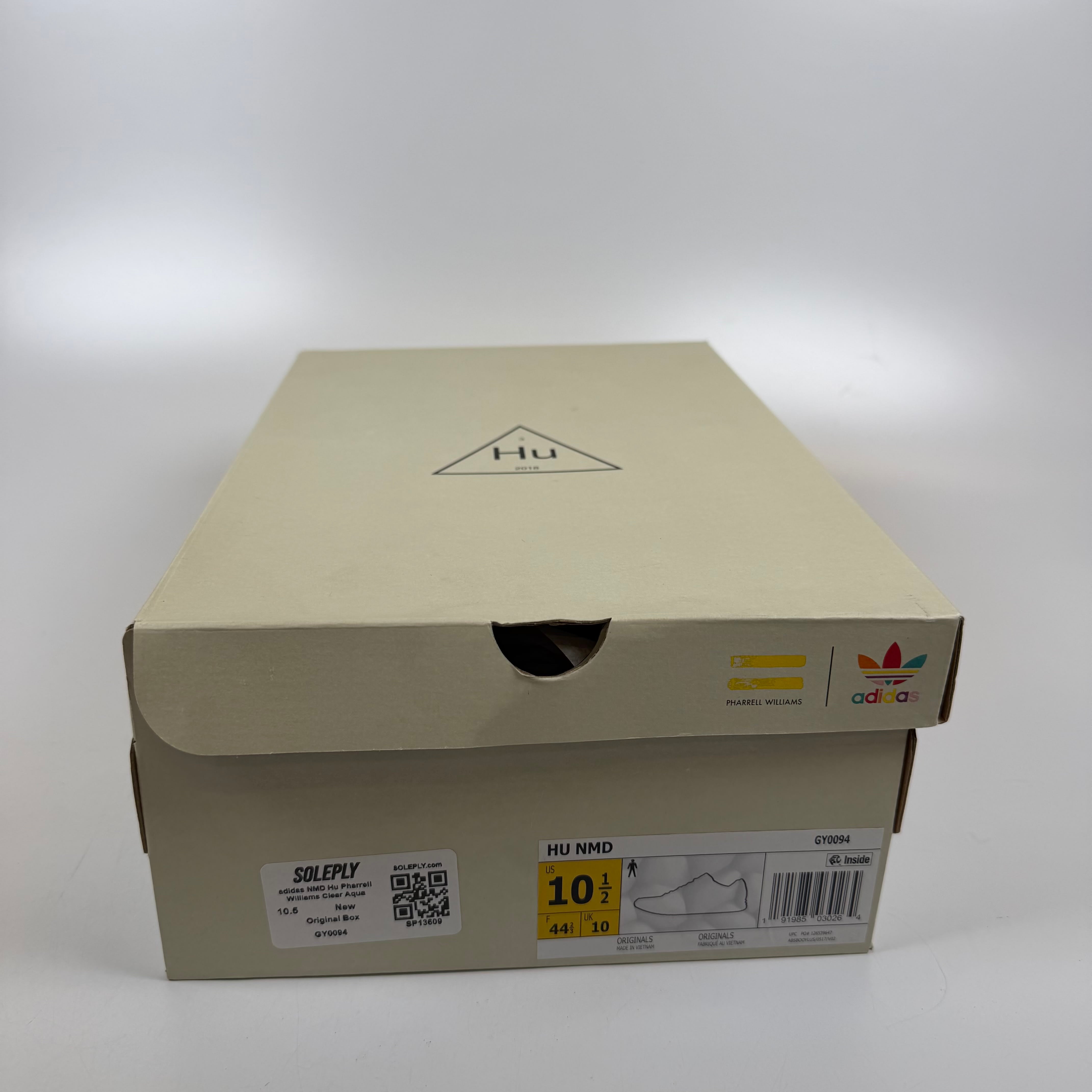 SP13609 adidas NMD Hu Pharrell Williams Clear Aqua