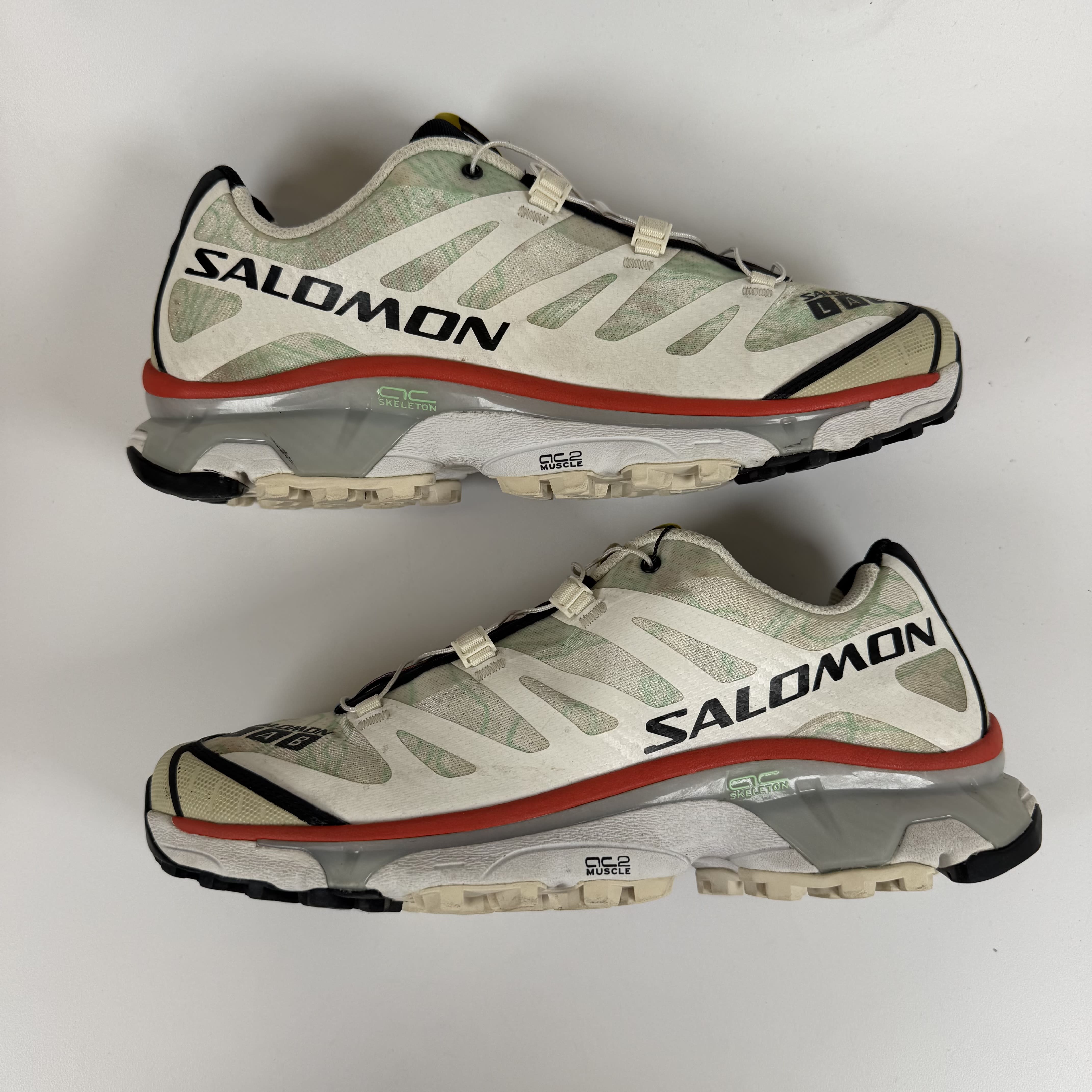 SP9697 Salomon XT-4 OG White Aurora Topography