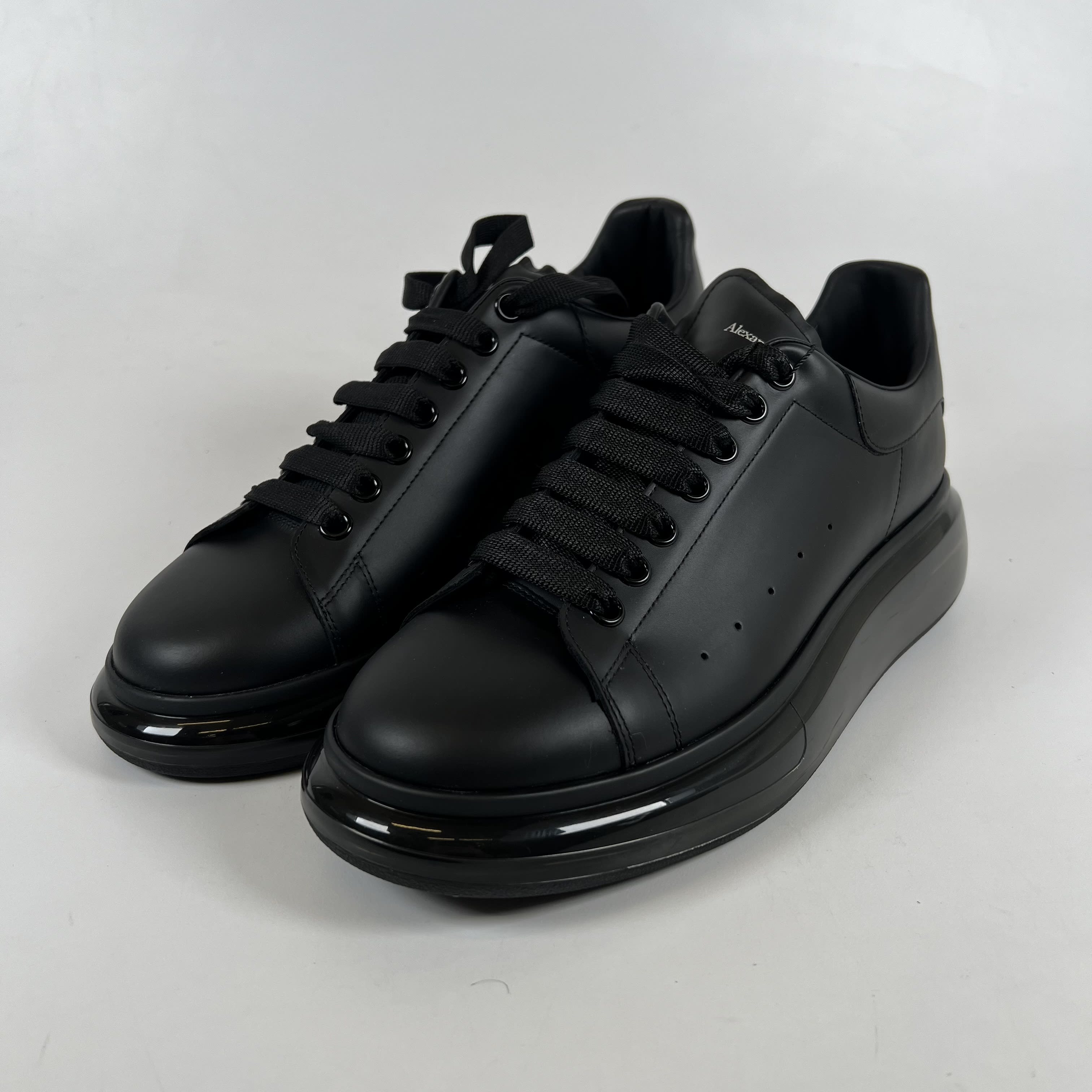 SP9789 Alexander McQueen Oversized Black Reflective Tab
