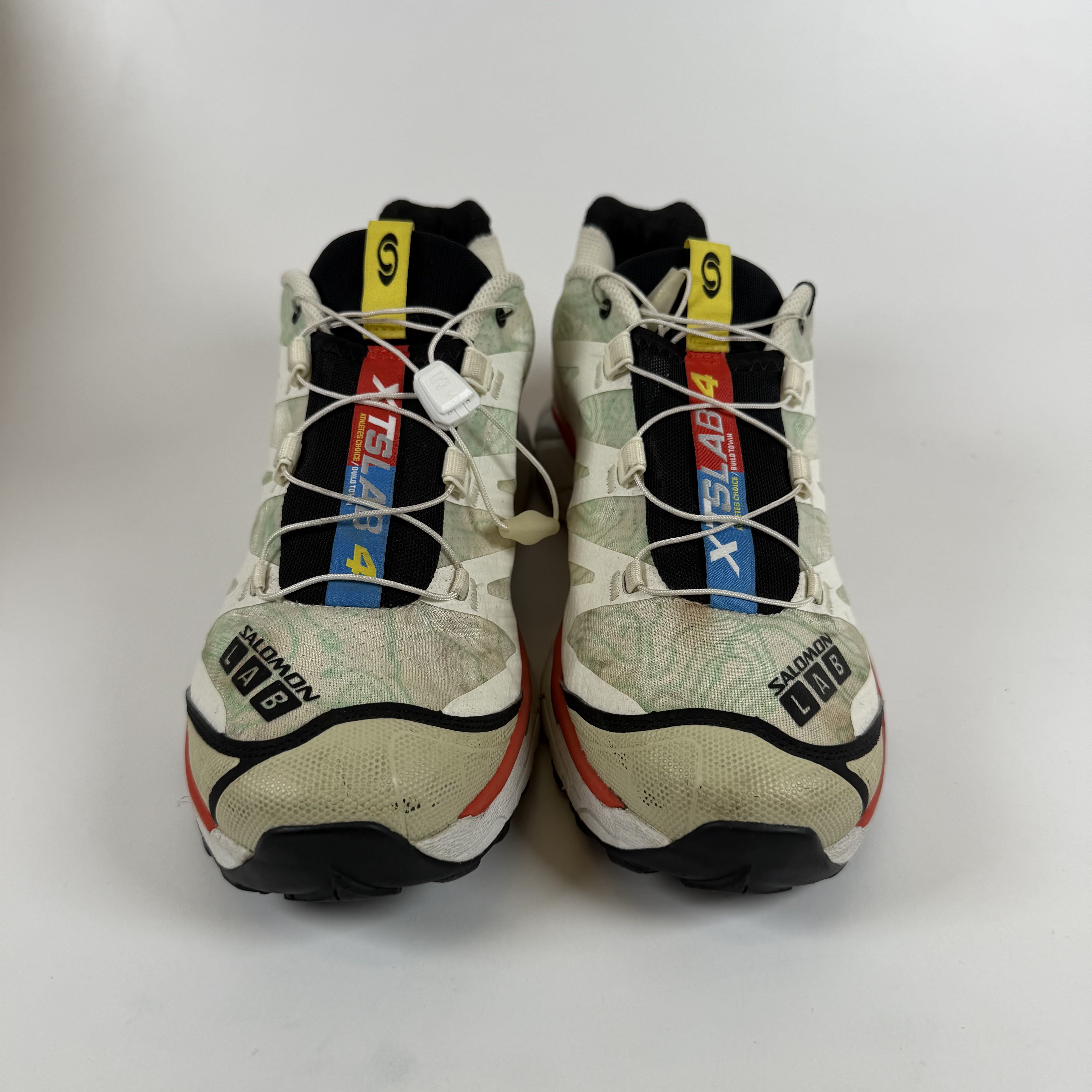 SP9697 Salomon XT-4 OG White Aurora Topography