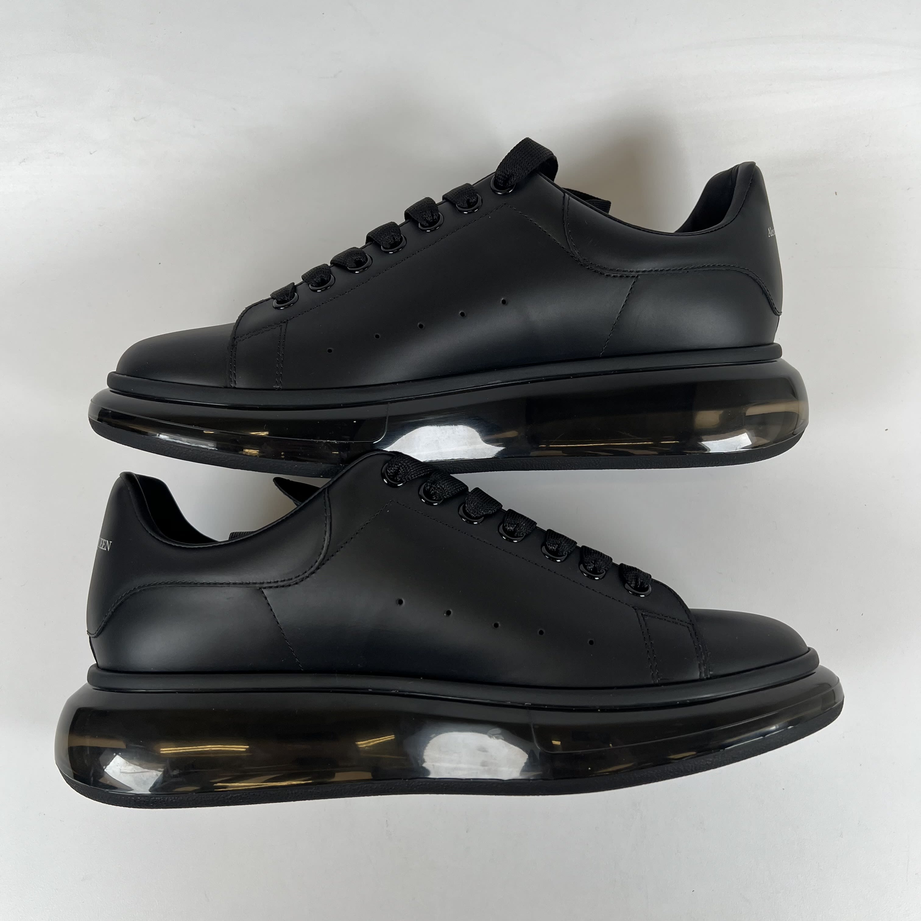 SP9789 Alexander McQueen Oversized Black Reflective Tab