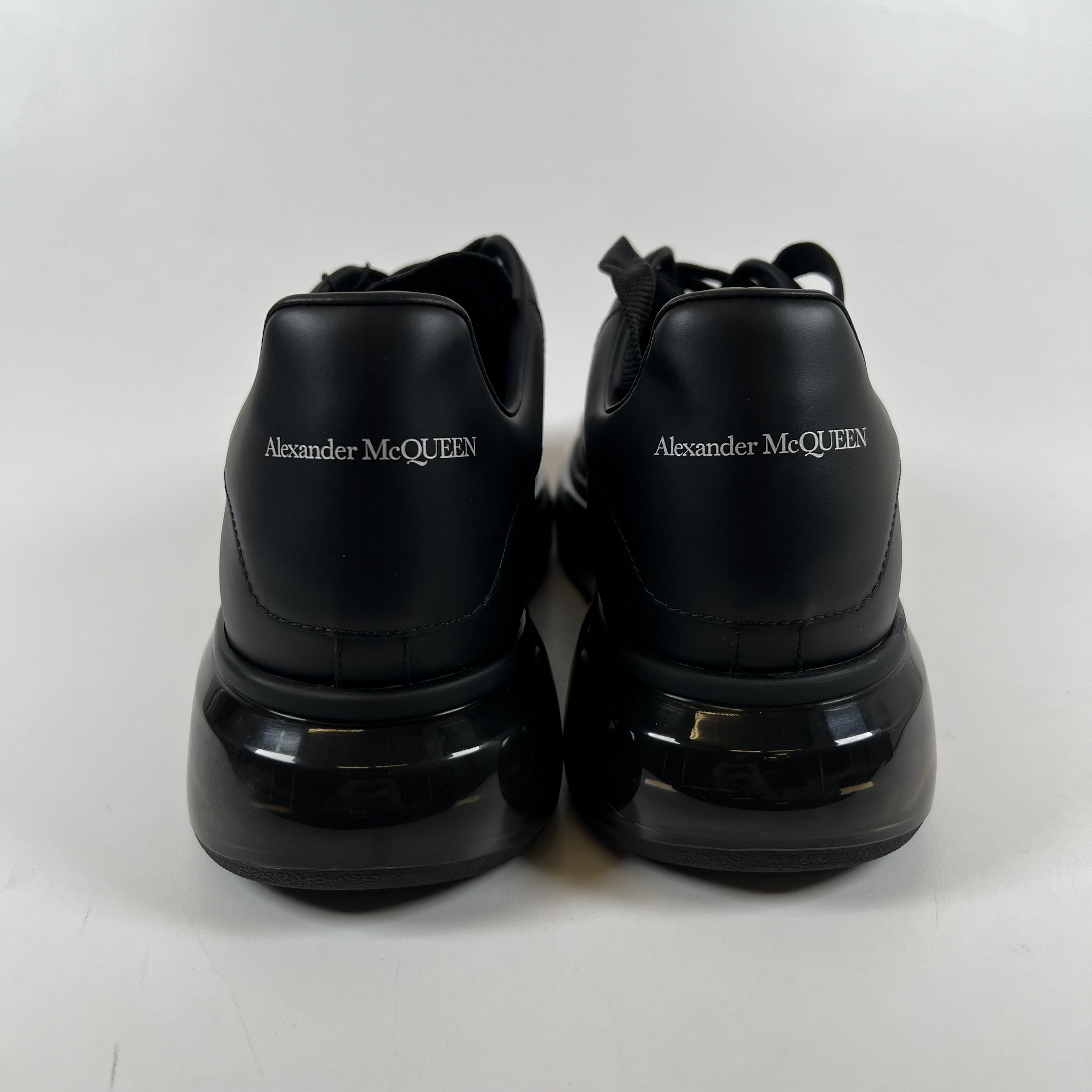 SP9789 Alexander McQueen Oversized Black Reflective Tab