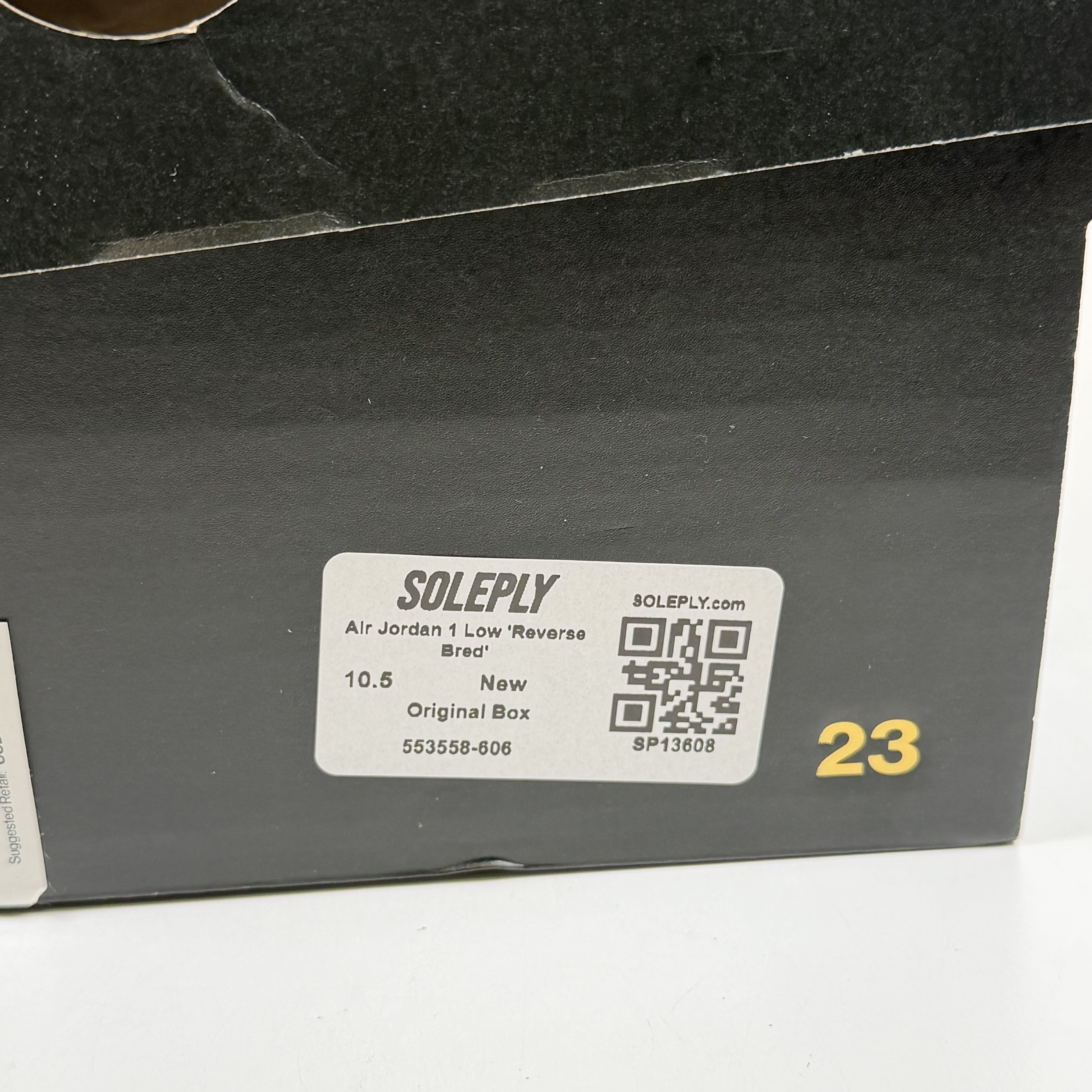 SP13608 Air Jordan 1 Low 'Reverse Bred'