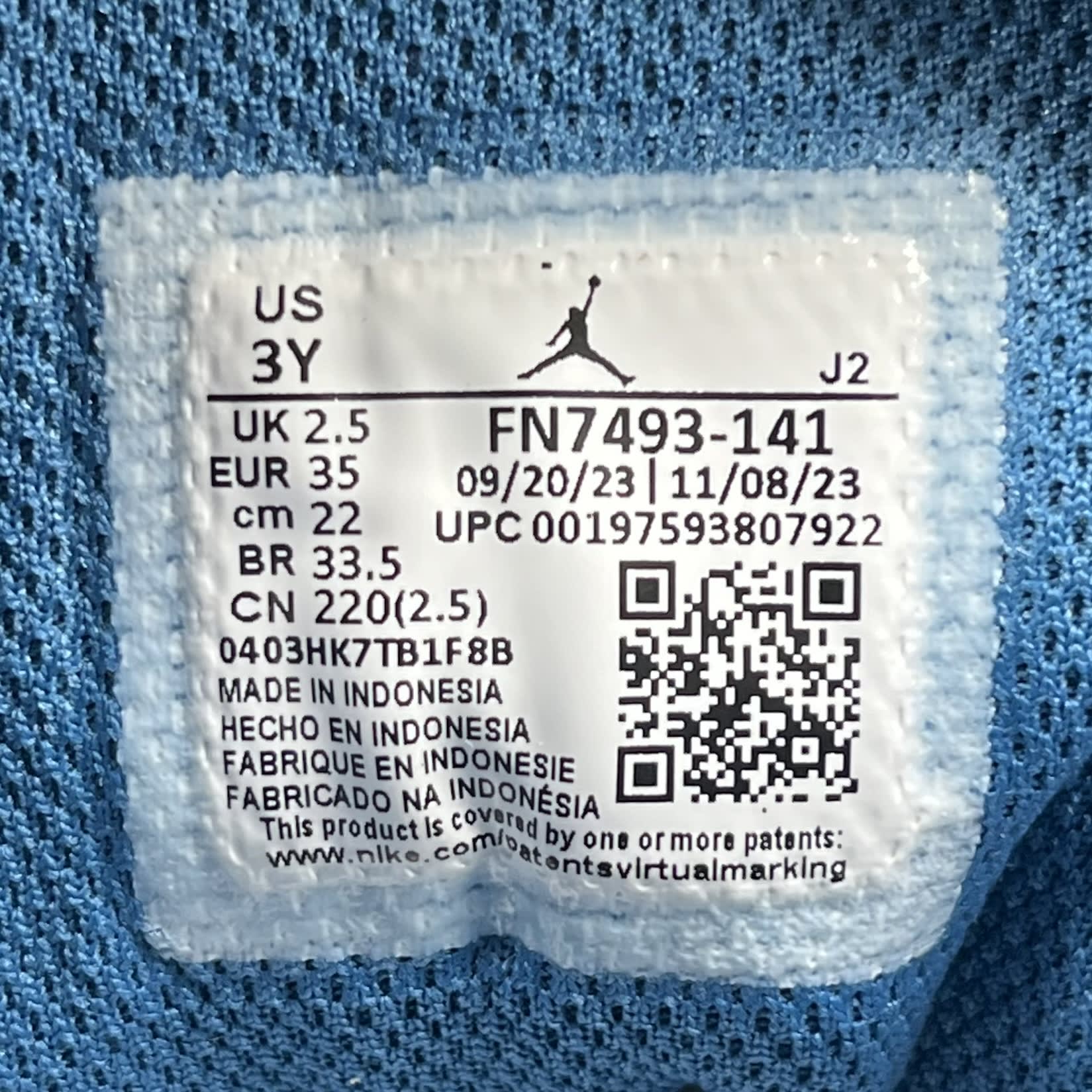 437220 Jordan 1 Mid SE Industrial Blue (PS)