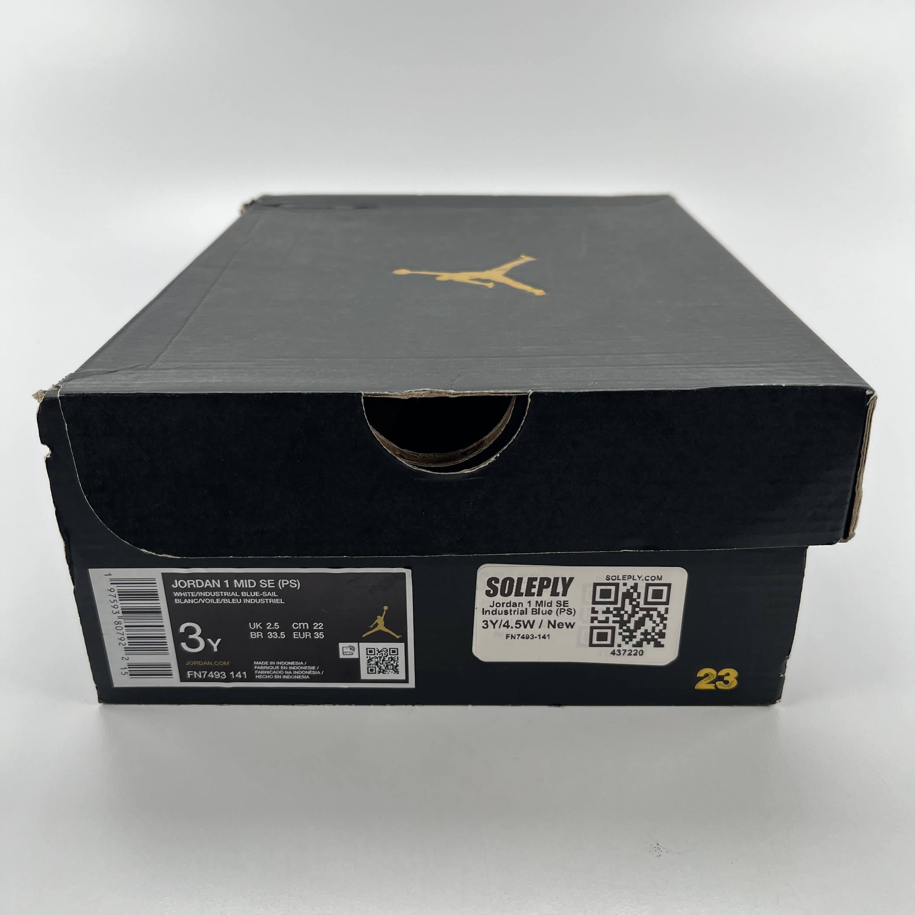 437220 Jordan 1 Mid SE Industrial Blue (PS)