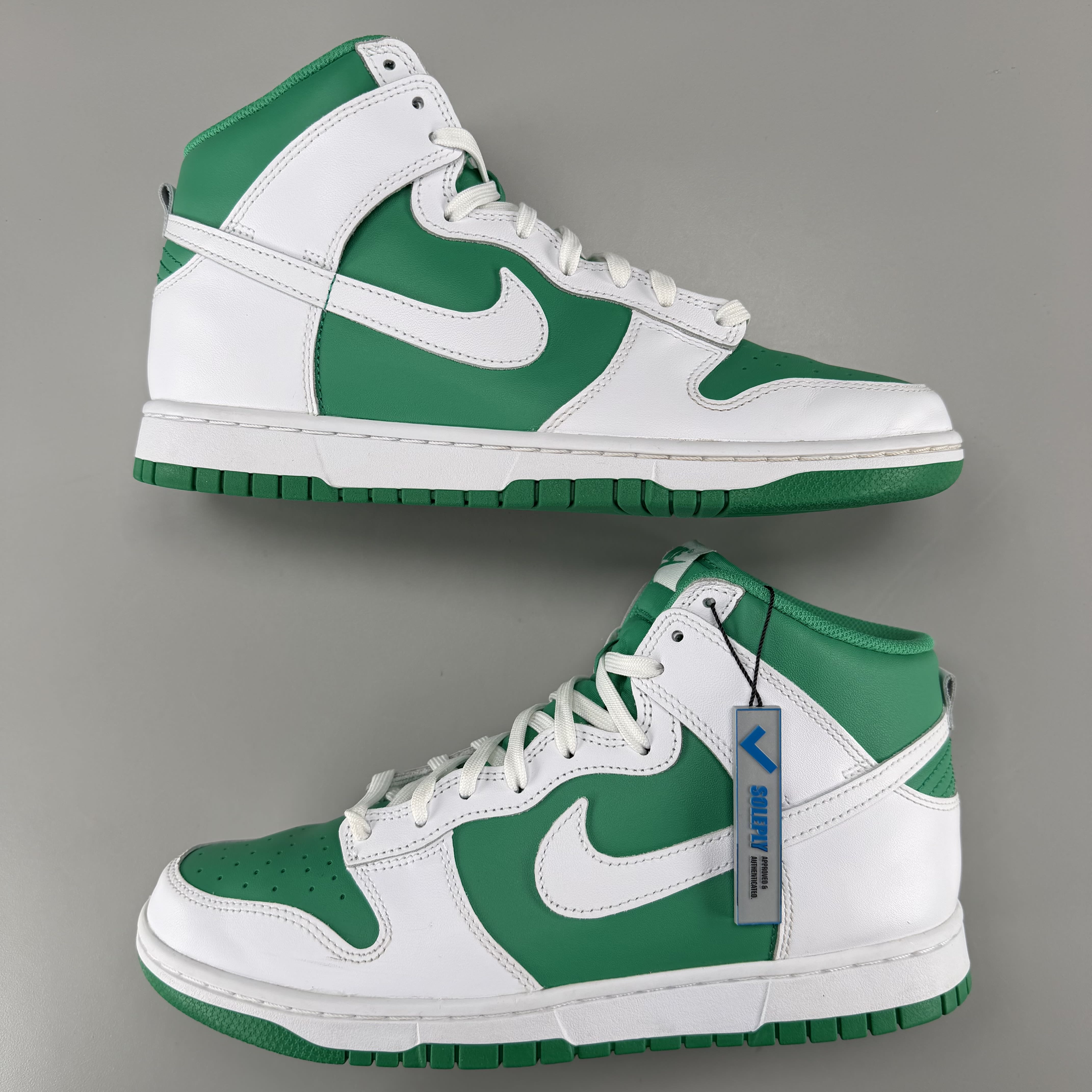 617887 Nike Dunk High Stadium Green White