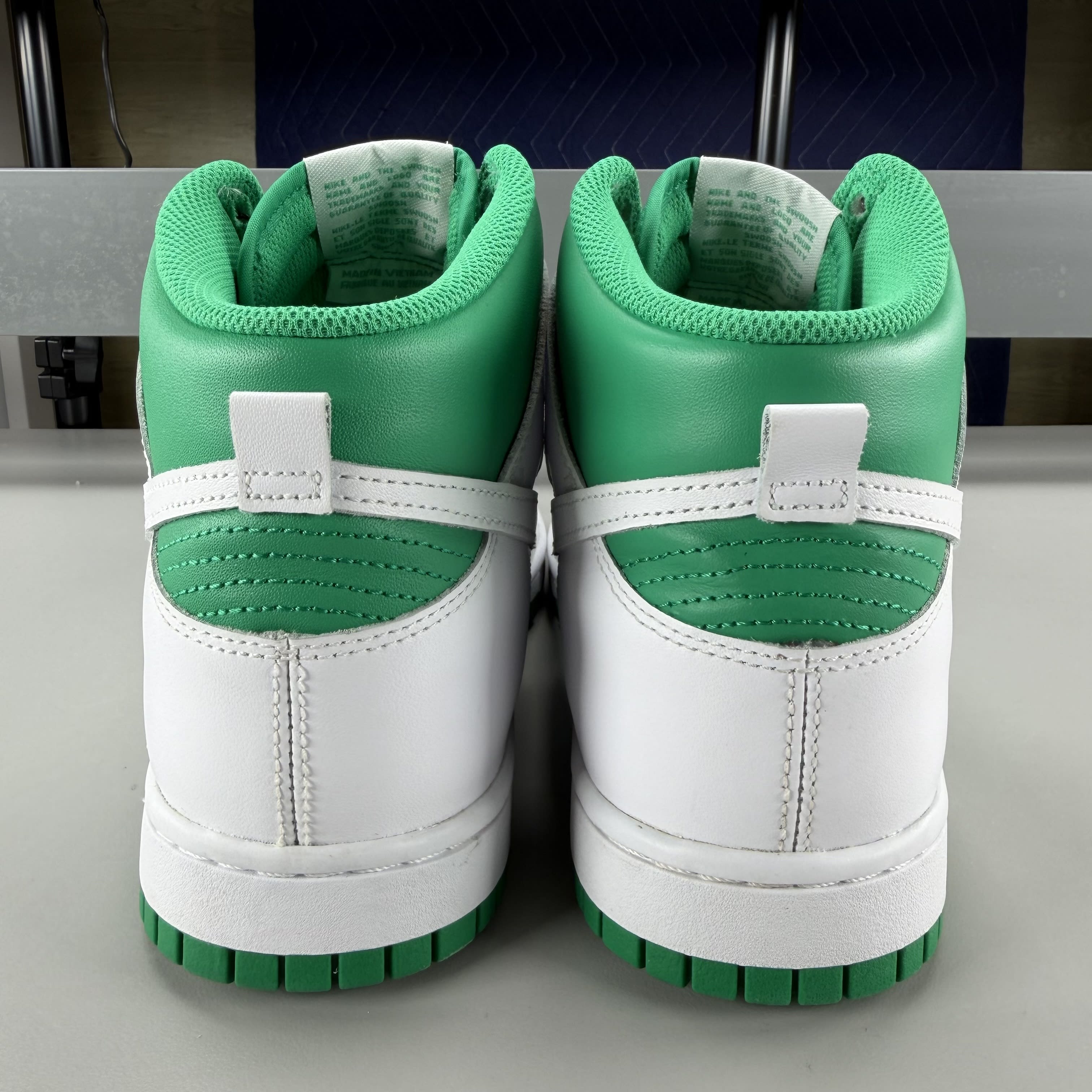 617887 Nike Dunk High Stadium Green White