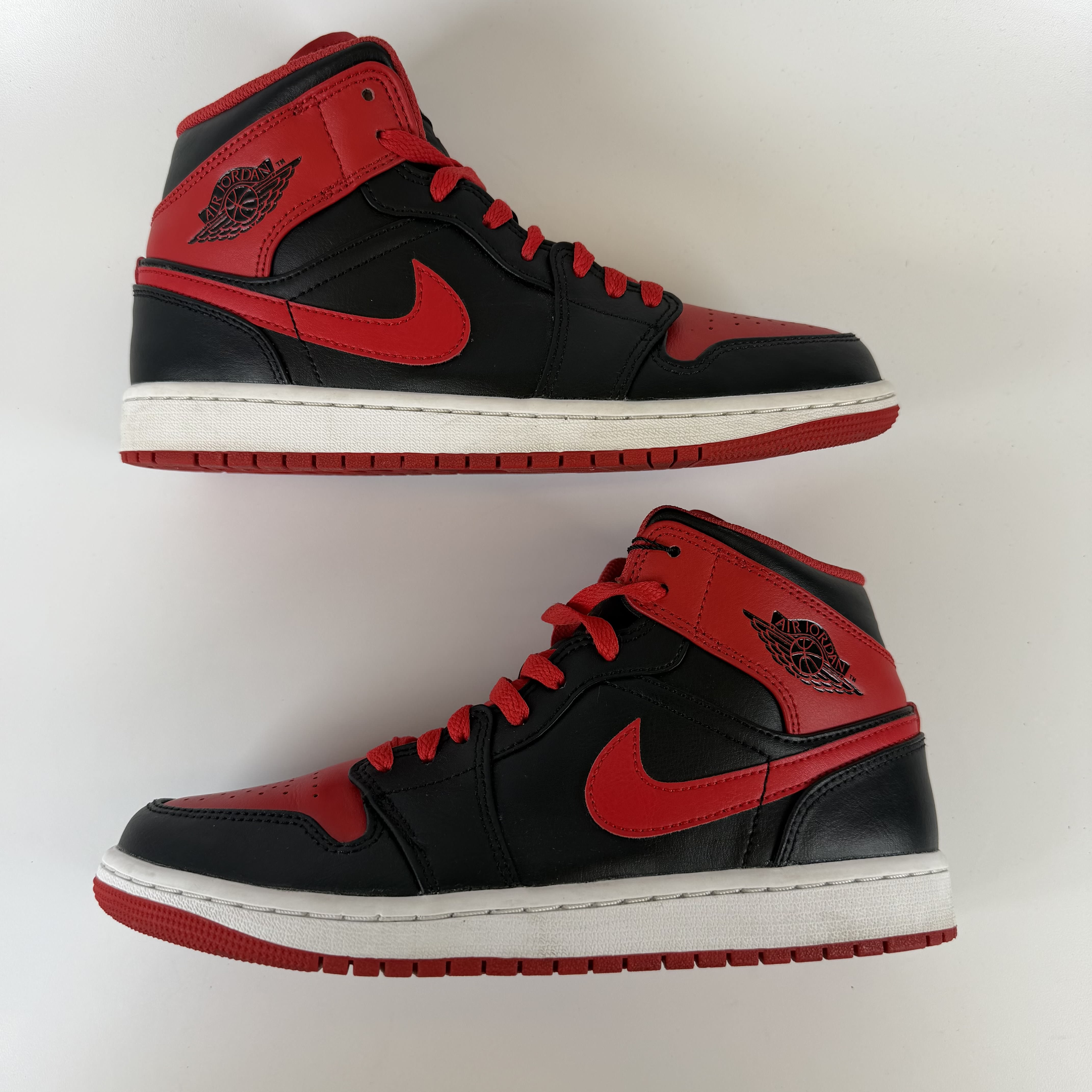 642793 Air Jordan 1 Mid 'Alternate Bred'