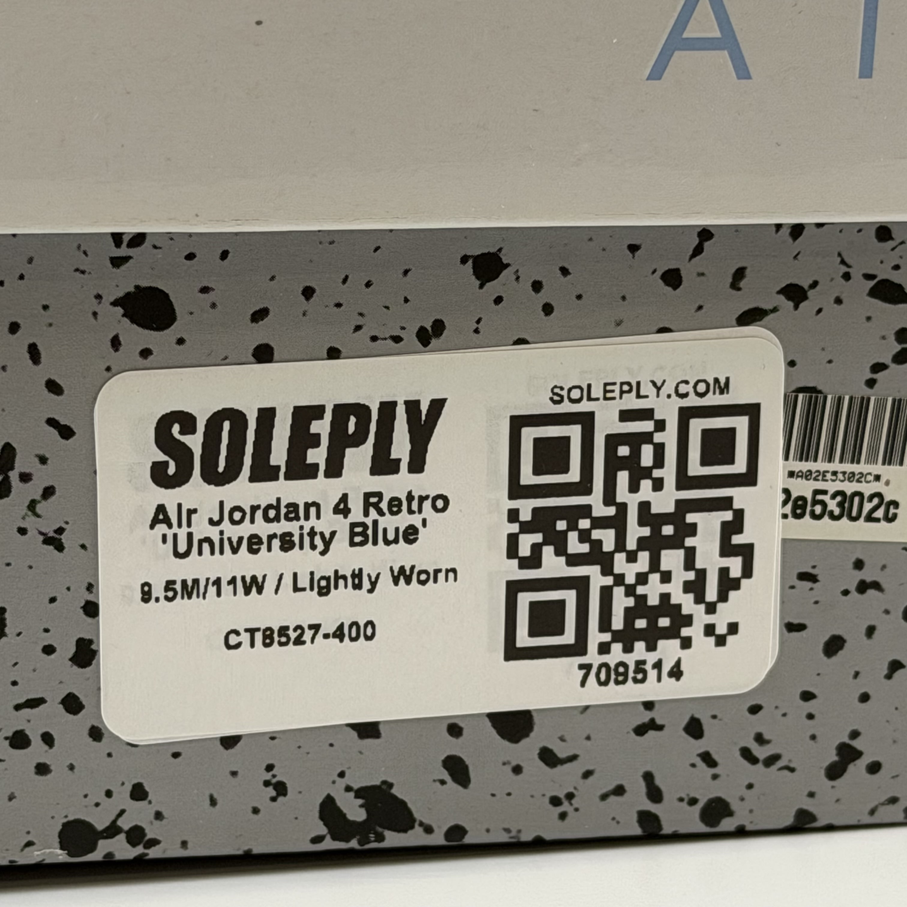 [709514] Jordan 4 Retro University Blue