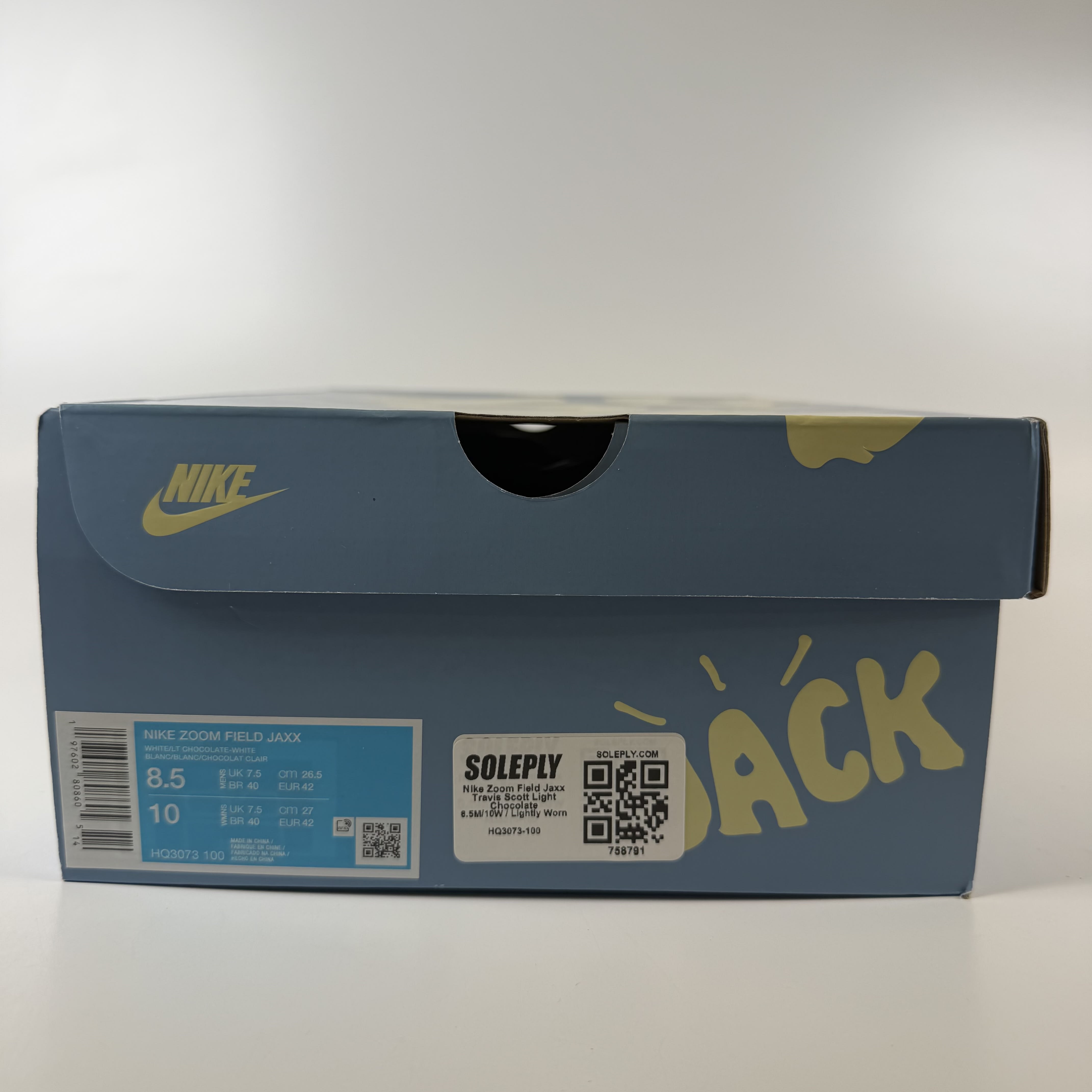758791 Nike Zoom Field Jaxx Travis Scott Light Chocolate