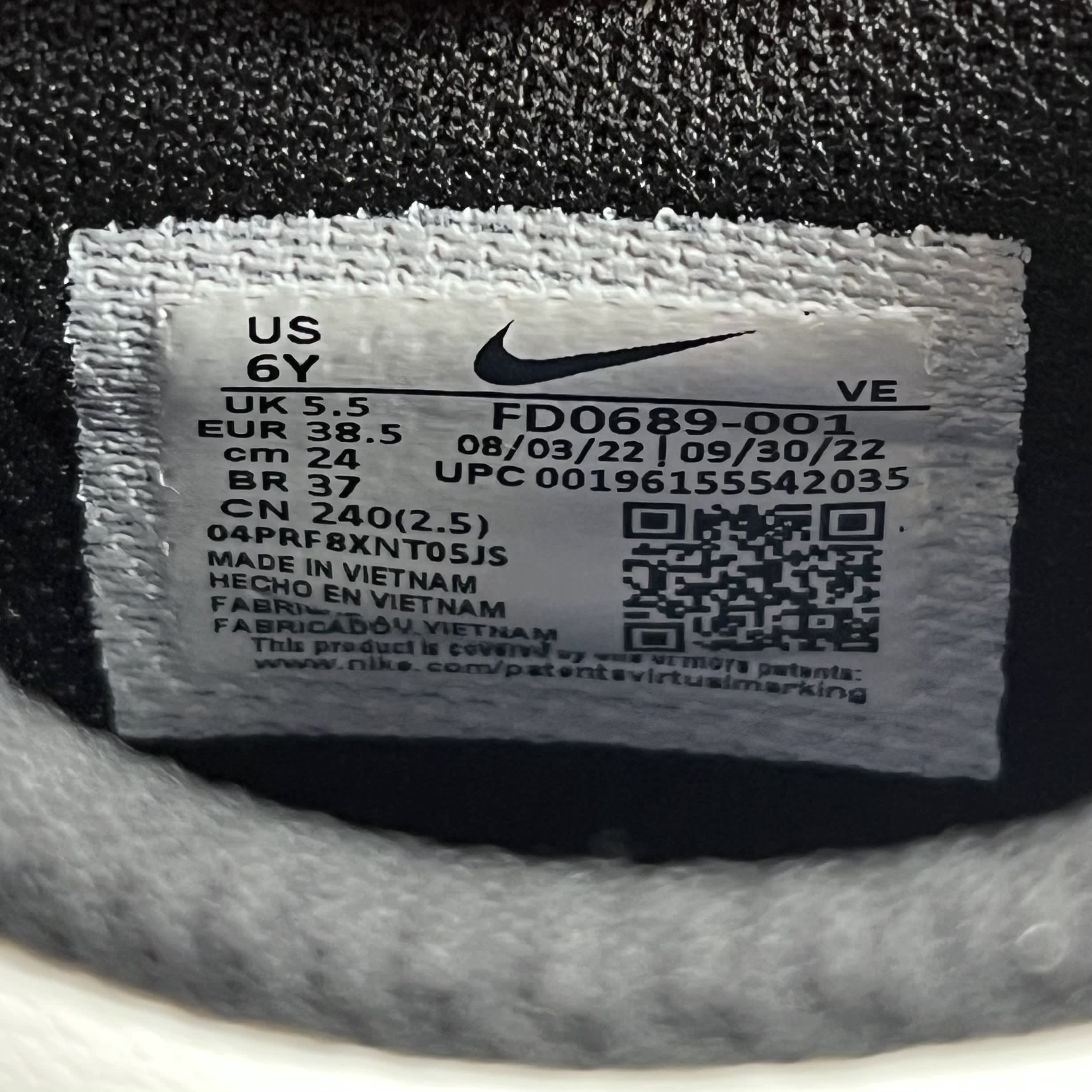283117 Dunk Low Next Nature GS 'TPU Swoosh'