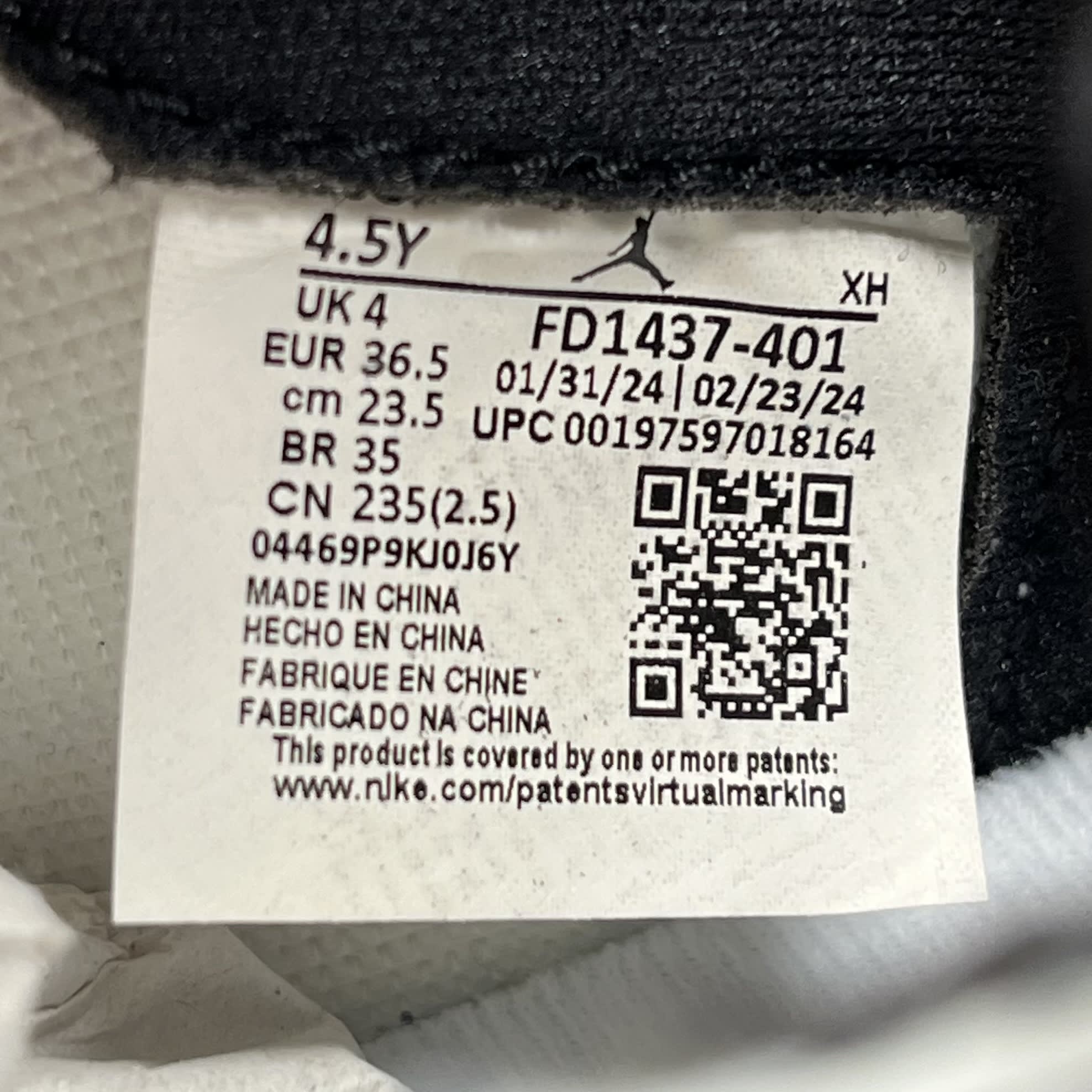 459677 Jordan 1 Retro High OG Midnight Navy (GS)