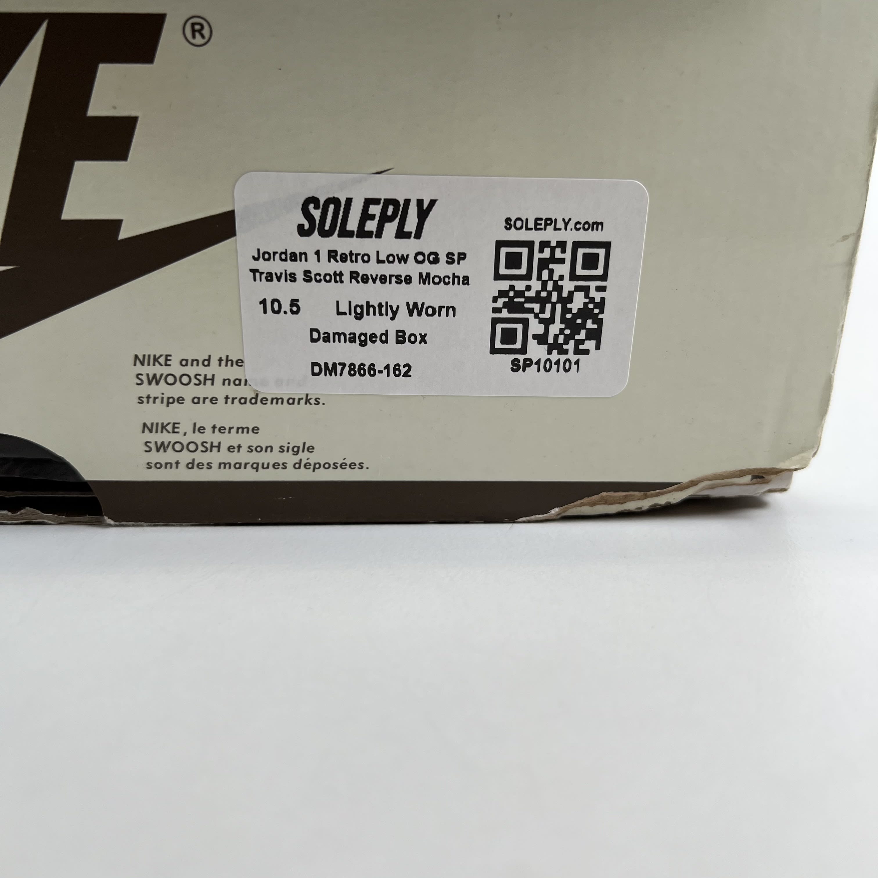 [SP10101] Jordan 1 Retro Low OG SP Travis Scott Reverse Mocha