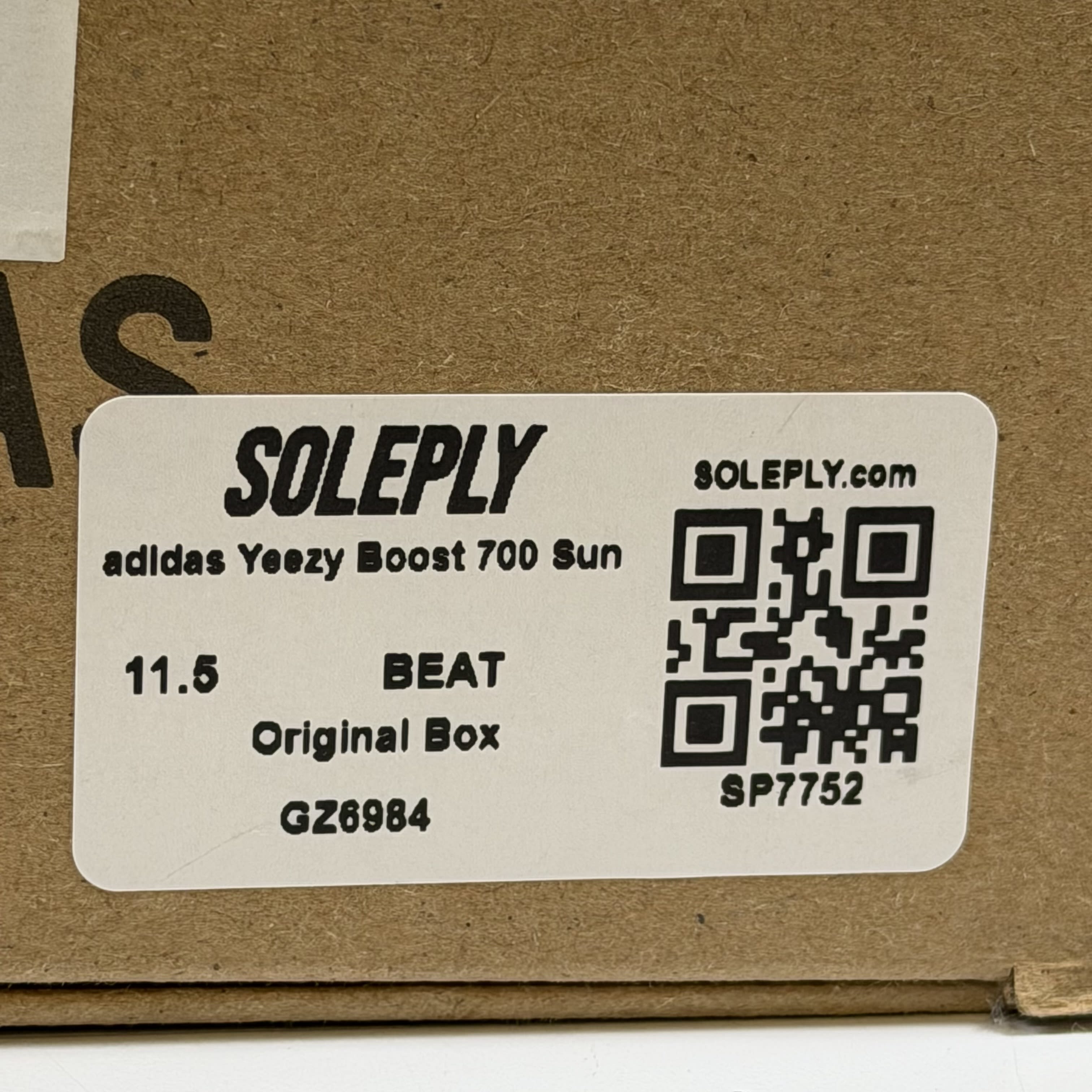 SP7752 adidas Yeezy Boost 700 Sun