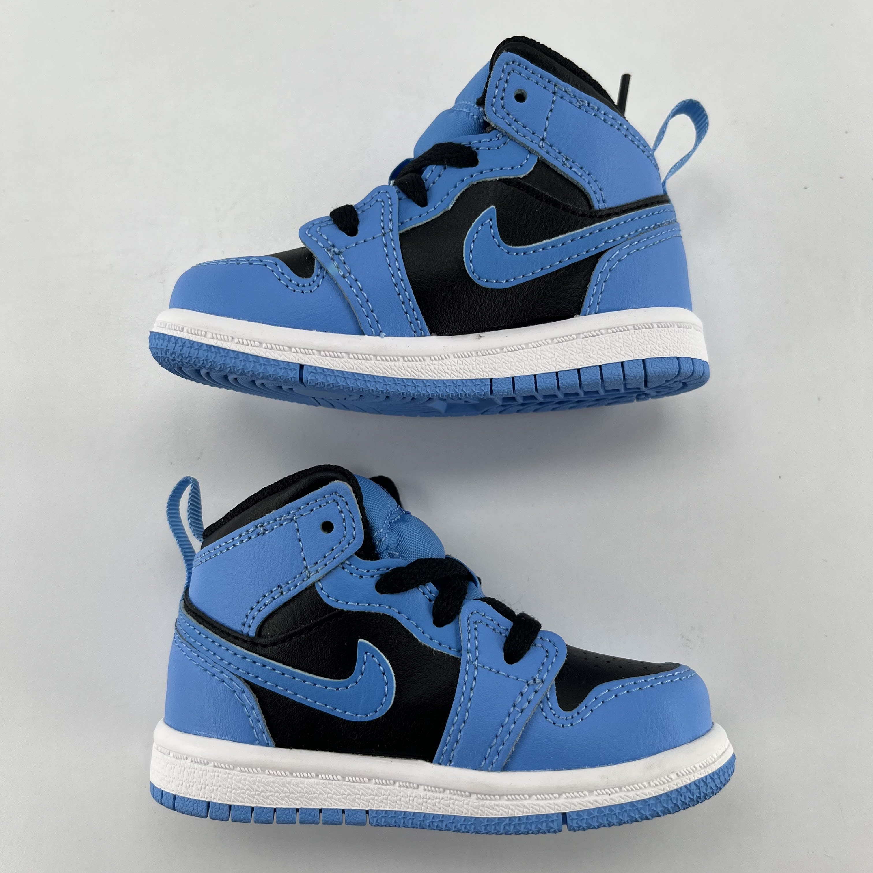 340854 Jordan 1 Mid University Blue Black (TD)