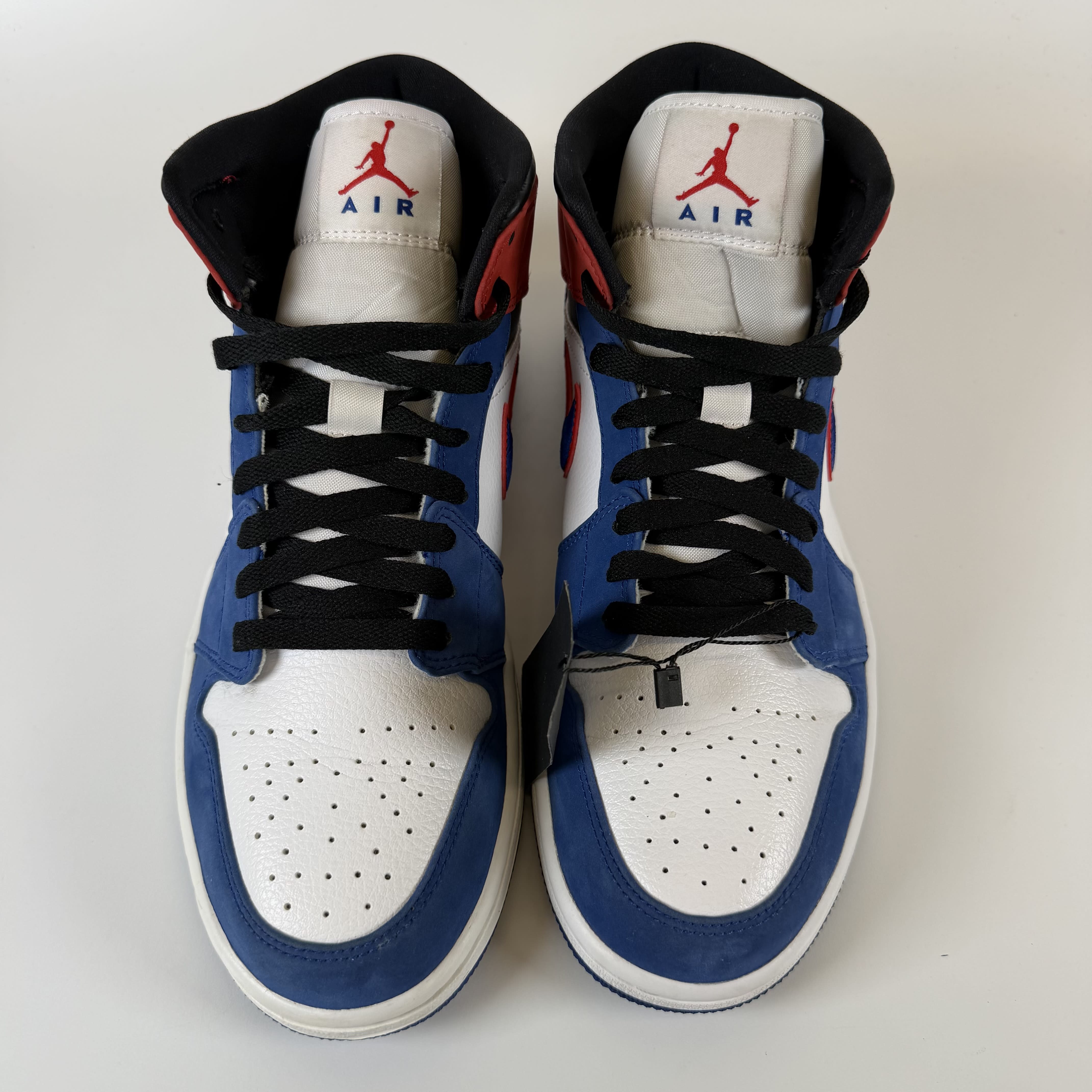 659005 Jordan 1 Mid Multi-Color Swoosh