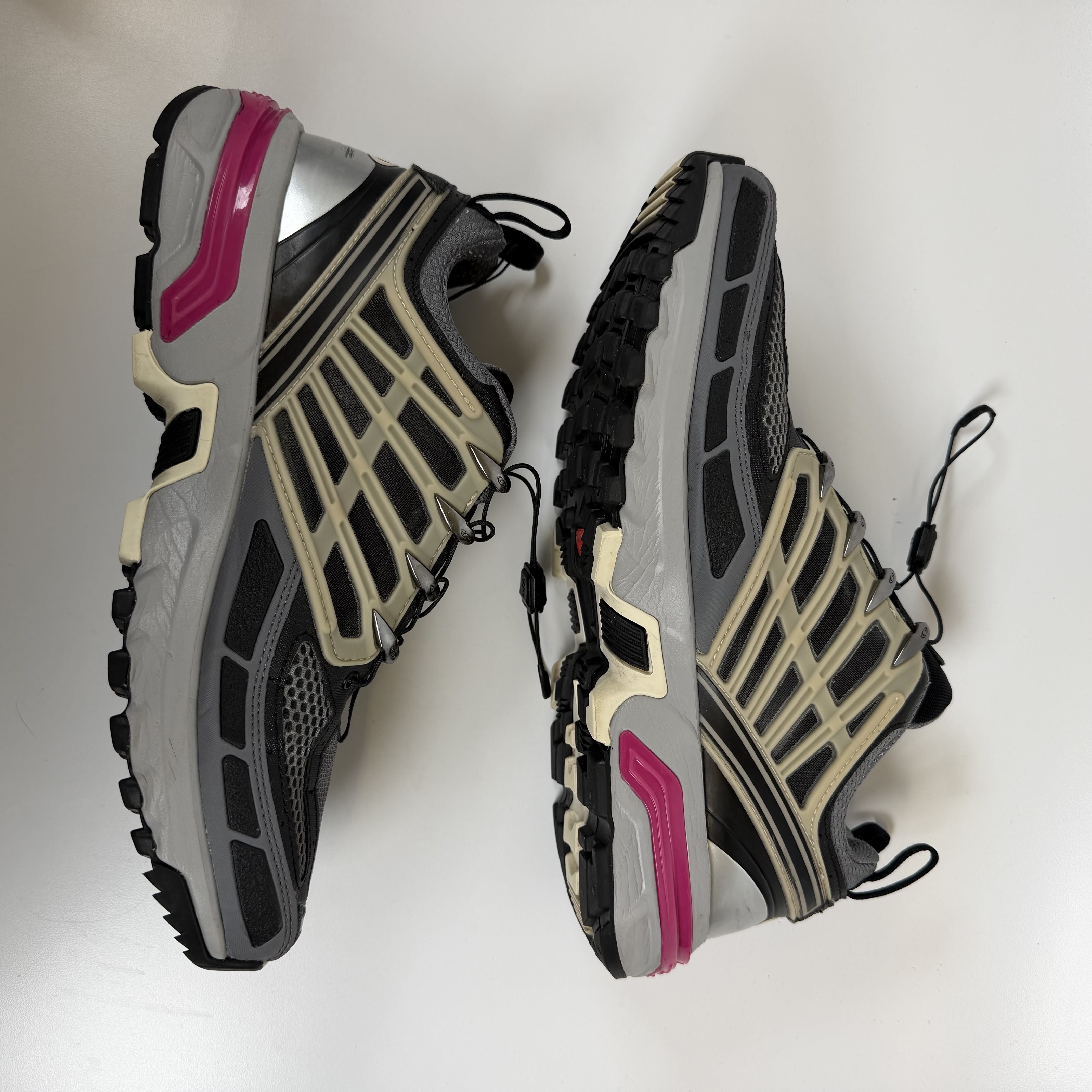 SP9690 Salomon ACS Pro Advanced Black Alloy Feather Grey Purple